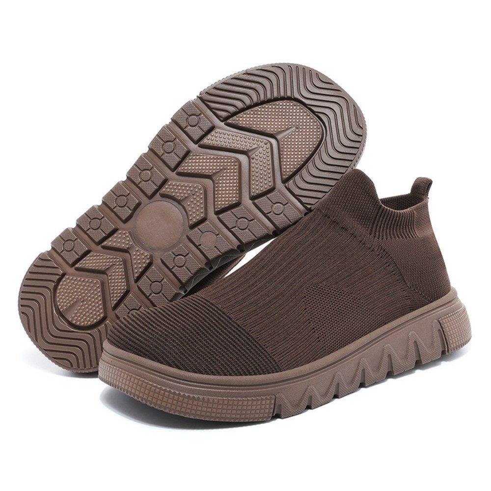 HUSK'SWARE Barfußschuh (atmungsaktive Freizeitschuhe für breite Füße) Paar-Sportschuhe mit Flyknit-Obermaterial, leichte Laufschuhe