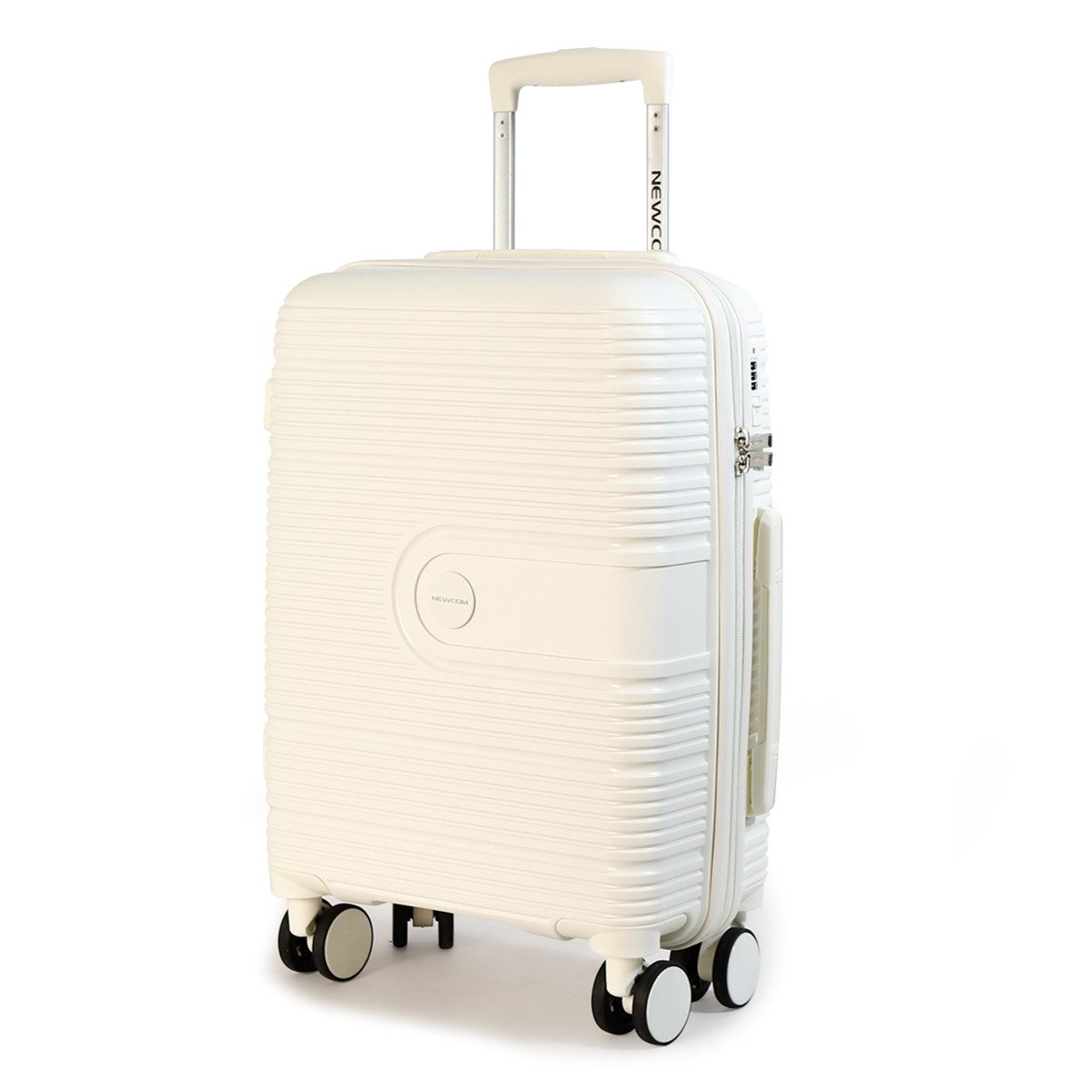 NEWCOM Hartschalen-Trolley Hartschalenkoffer / PP Reisekoffer günstig online kaufen