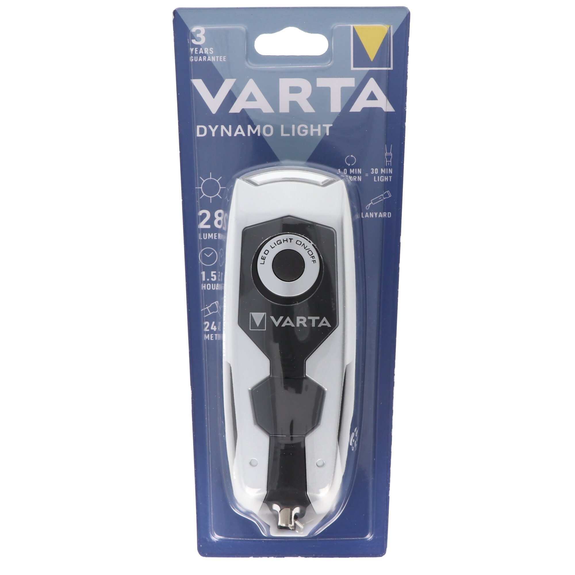VARTA LED Taschenlampe Varta LED Taschenlampe Power Line, Dynamo Light 28 L günstig online kaufen
