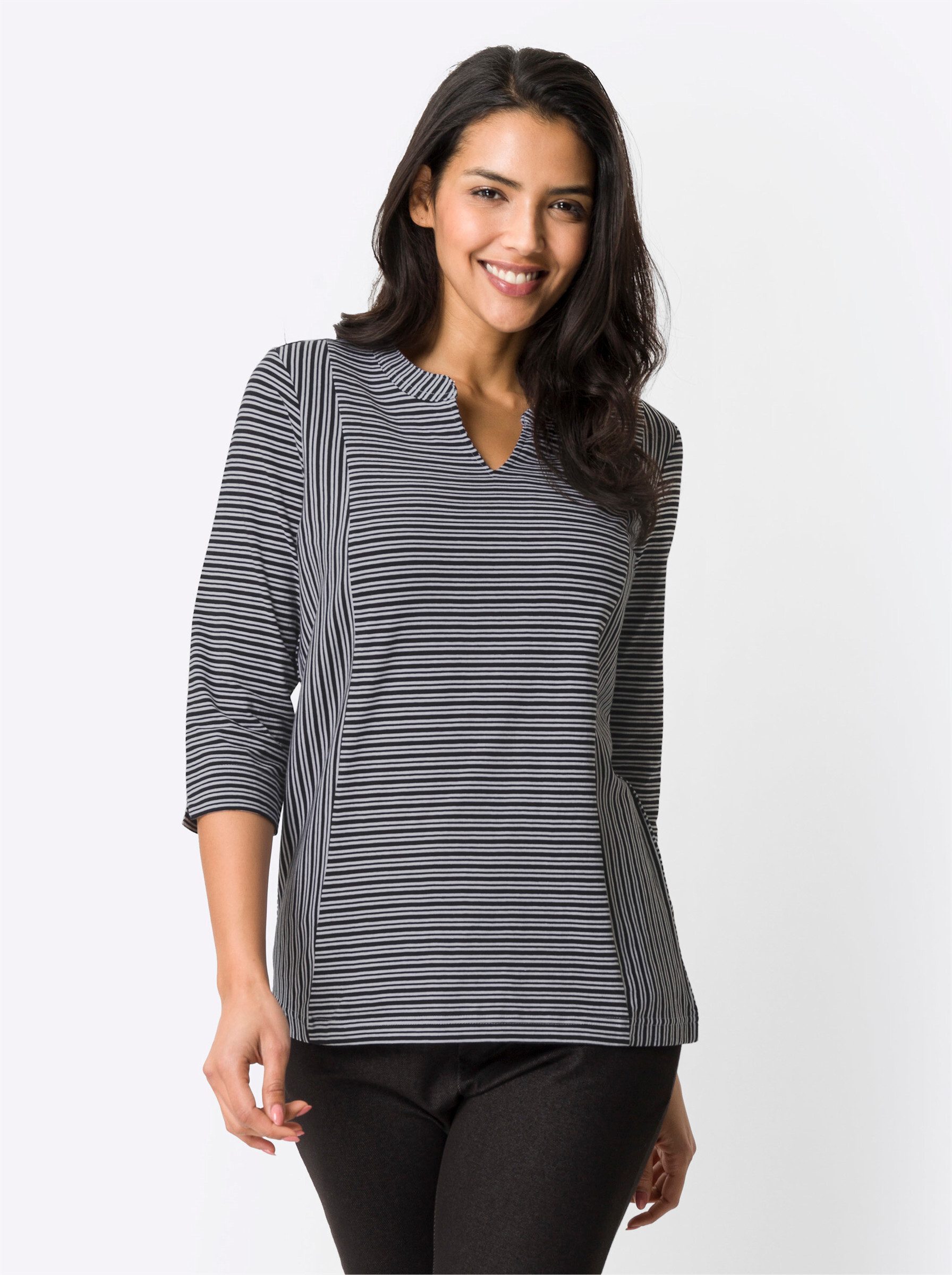 Sieh an! Trainingsshirt 3/4-Arm-Shirt . günstig online kaufen