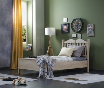 Möbel-Lux Jugendzimmer-Set Charisma Lajivert, (Jugendbett, Kleiderschrank Schreibtisch, Nachttisch), 100x200 cm