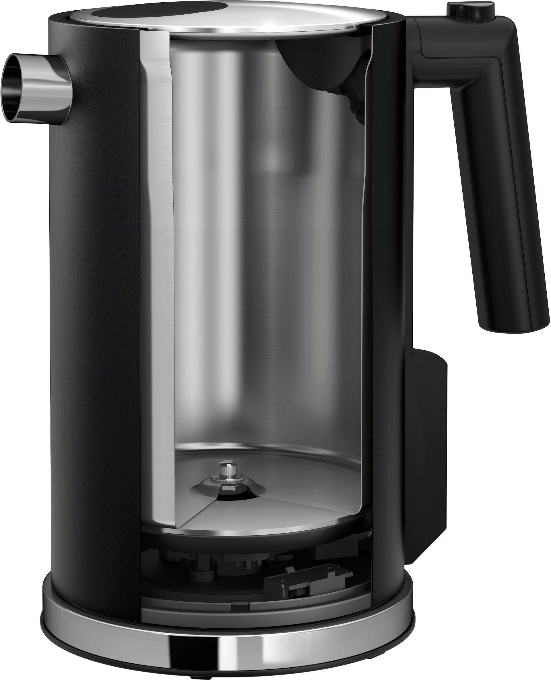 Graef Wasserkocher WK 902, 1,2 l, 2015 W, mit Temperatureinstellung, schwarz-matt
