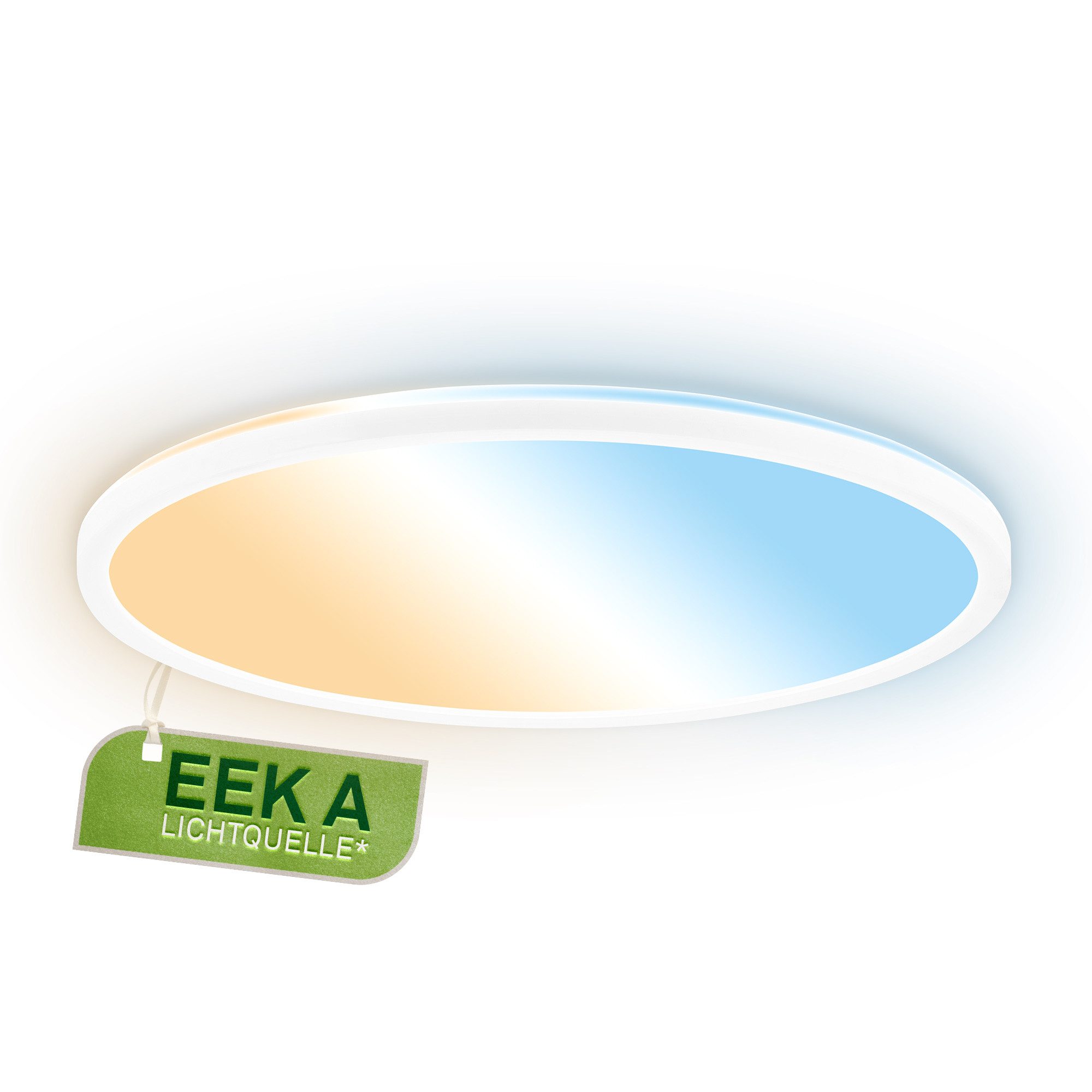 Briloner Leuchten Deckenleuchte LED PANEL Ultra Energieeffizient EEK A Deckenlampe, LED fest integriert