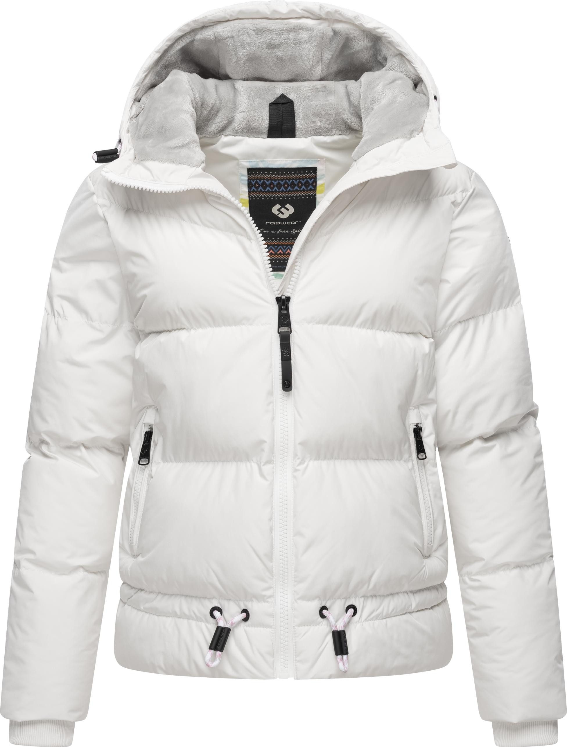 Ragwear Steppjacke Briony Wasserdichte Damen Winterjacke mit Kapuze