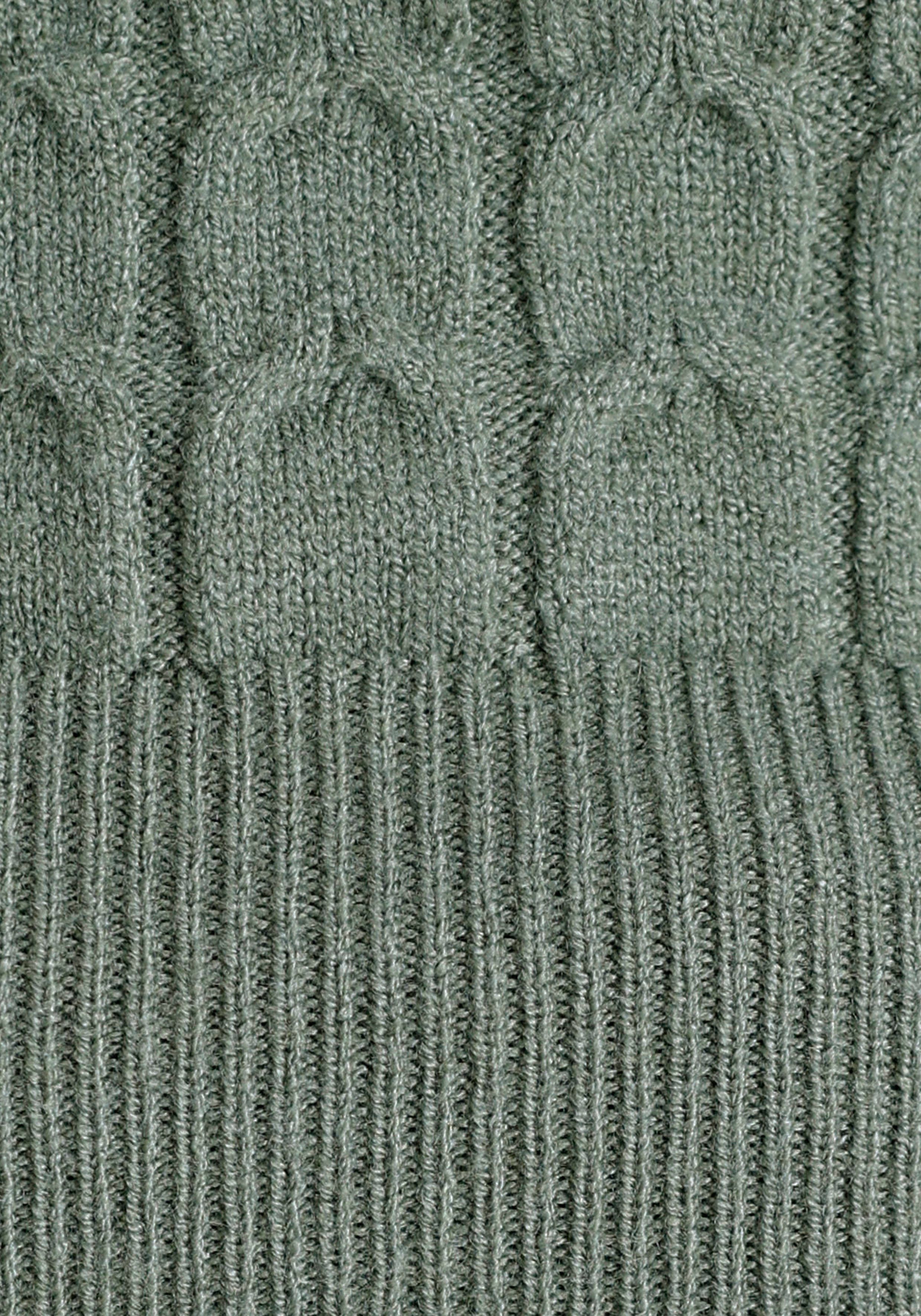 Melrose Strickpullover mit Zopfmuster
