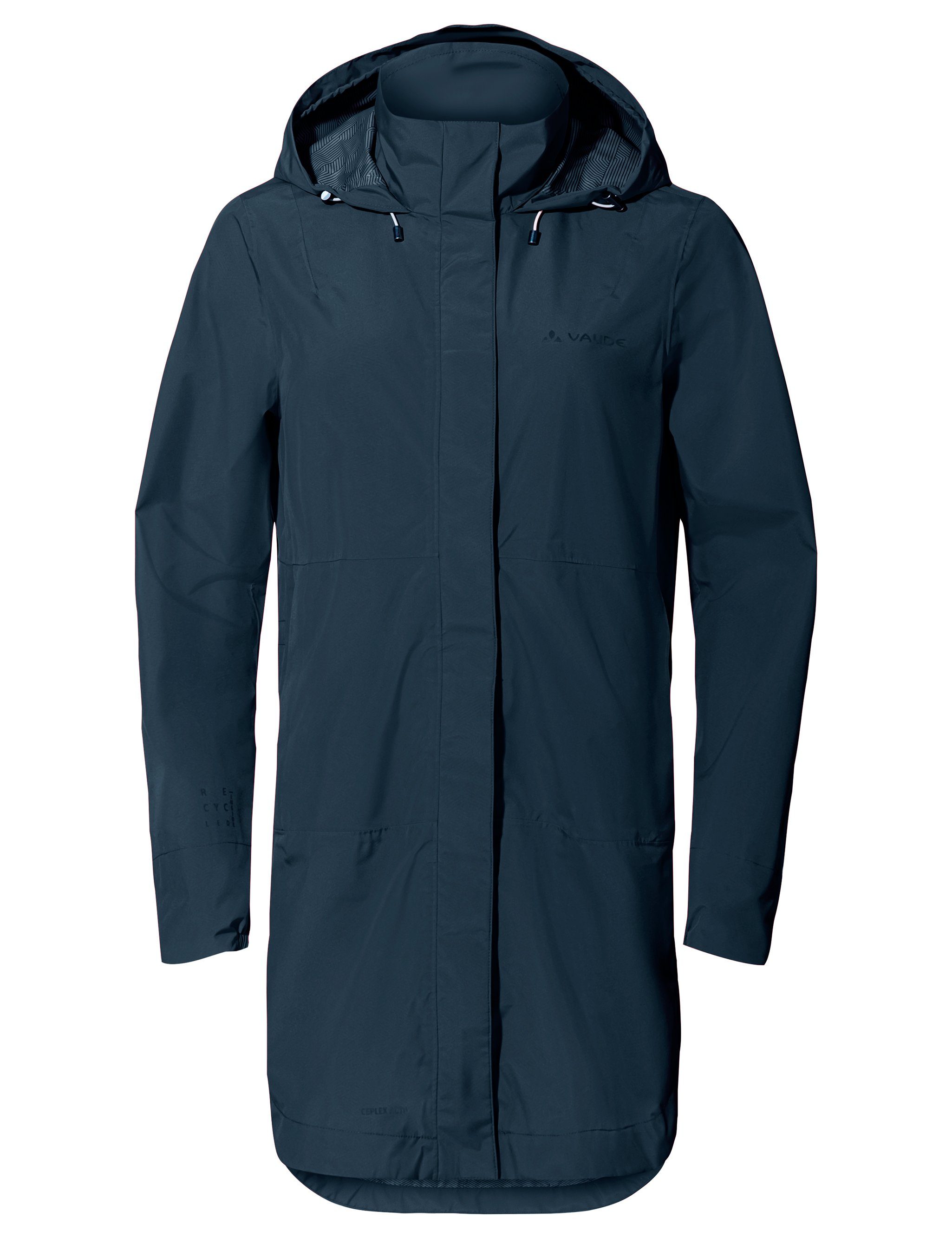 VAUDE Outdoorjacke Women's Mineo 2.5L Coat (1-St) Klimaneutral kompensiert