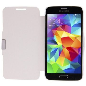 König Design Handyhülle Samsung Galaxy S5 / S5 Neo, Samsung Galaxy S5 / S5 Neo Handyhülle Backcover Weiß
