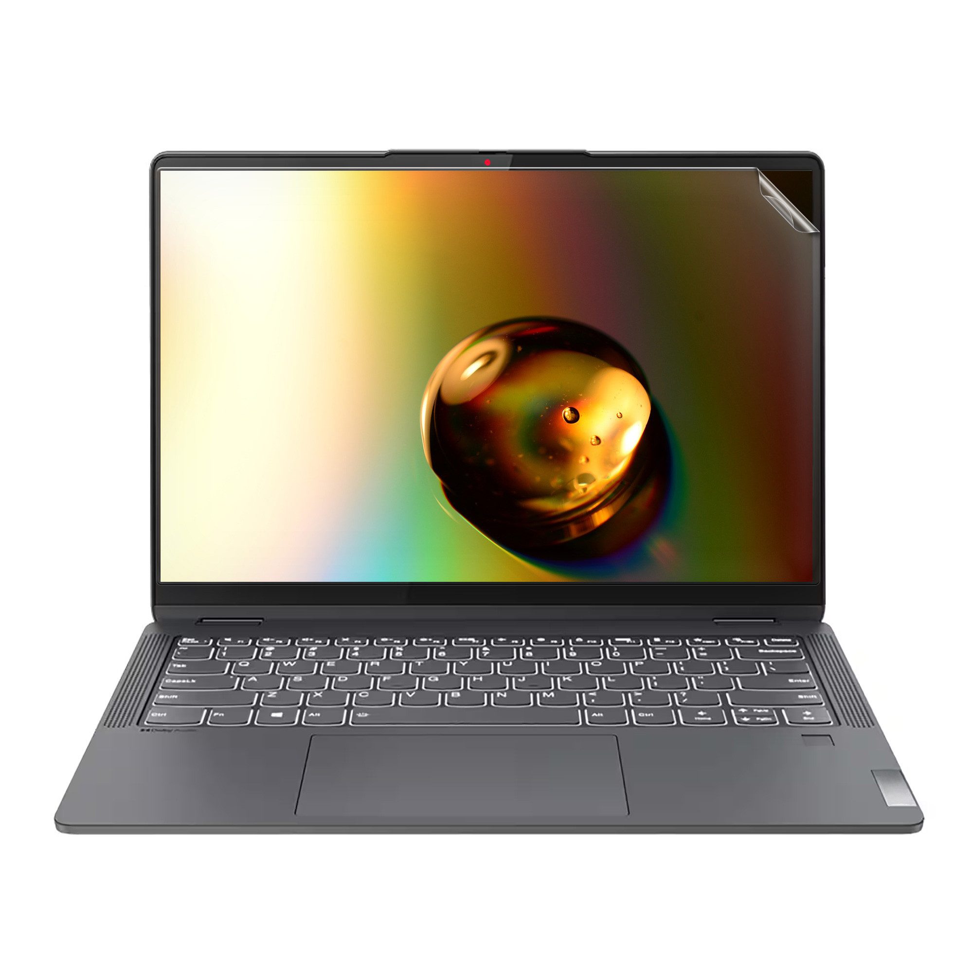 kwmobile Displayschutzfolie Folie matt für Lenovo IdeaPad Flex 5 14", 1 Stück, Laptop Schutzfolie Displayschutz Anti-Fingerabdruck entspiegelt