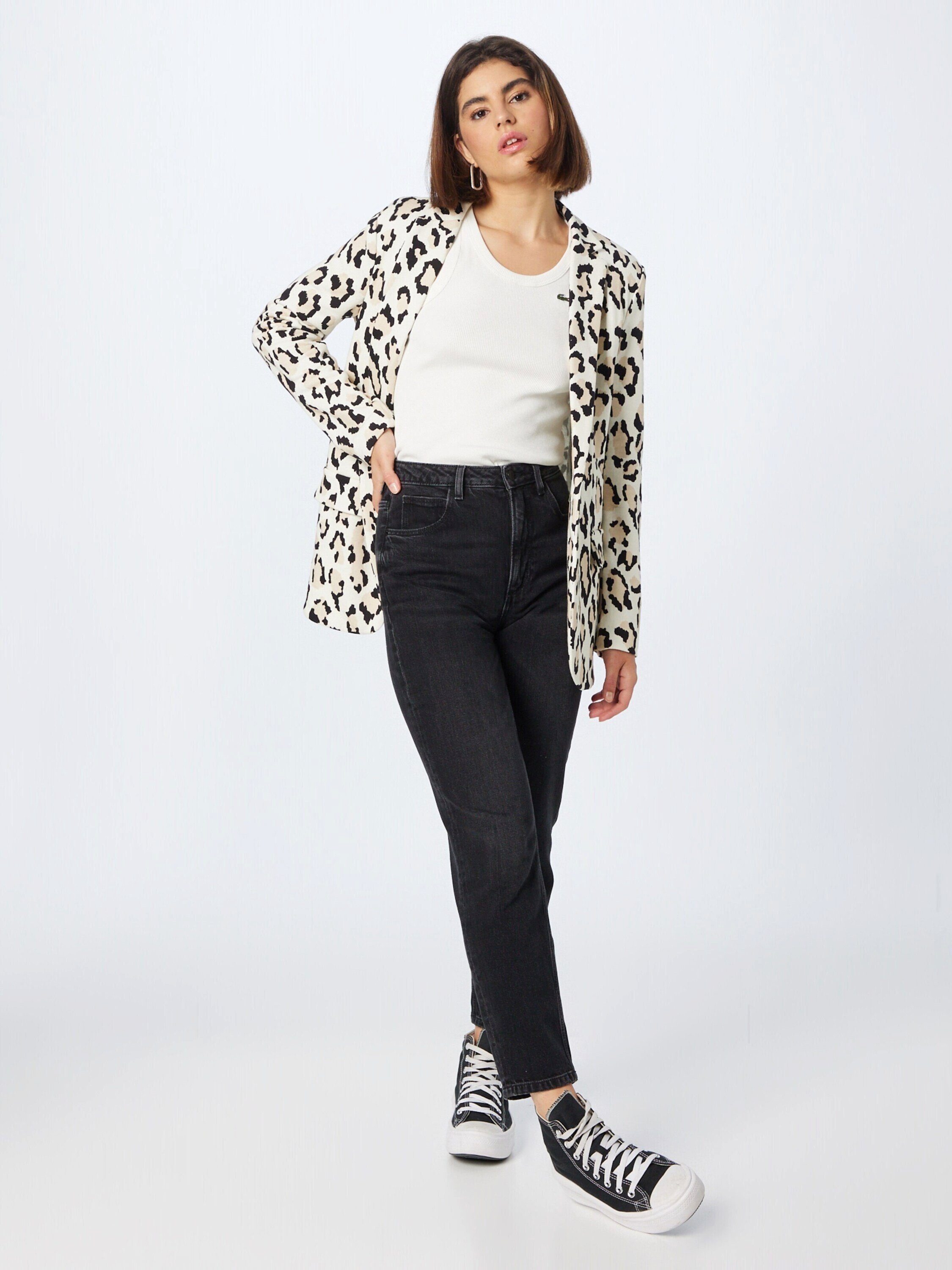 Guess 7/8-Jeans Mom (1-tlg) Plain/ohne Details