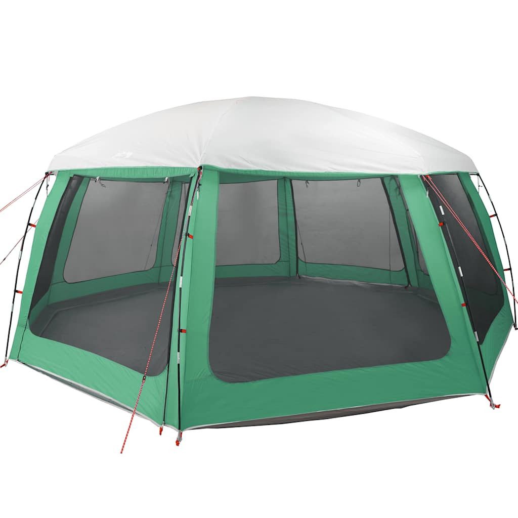 vidaXL Faltzelt Poolzelt mit abnehmbarem Überzelt Netzwänden Meergrün 690x690cm, (1 tlg)