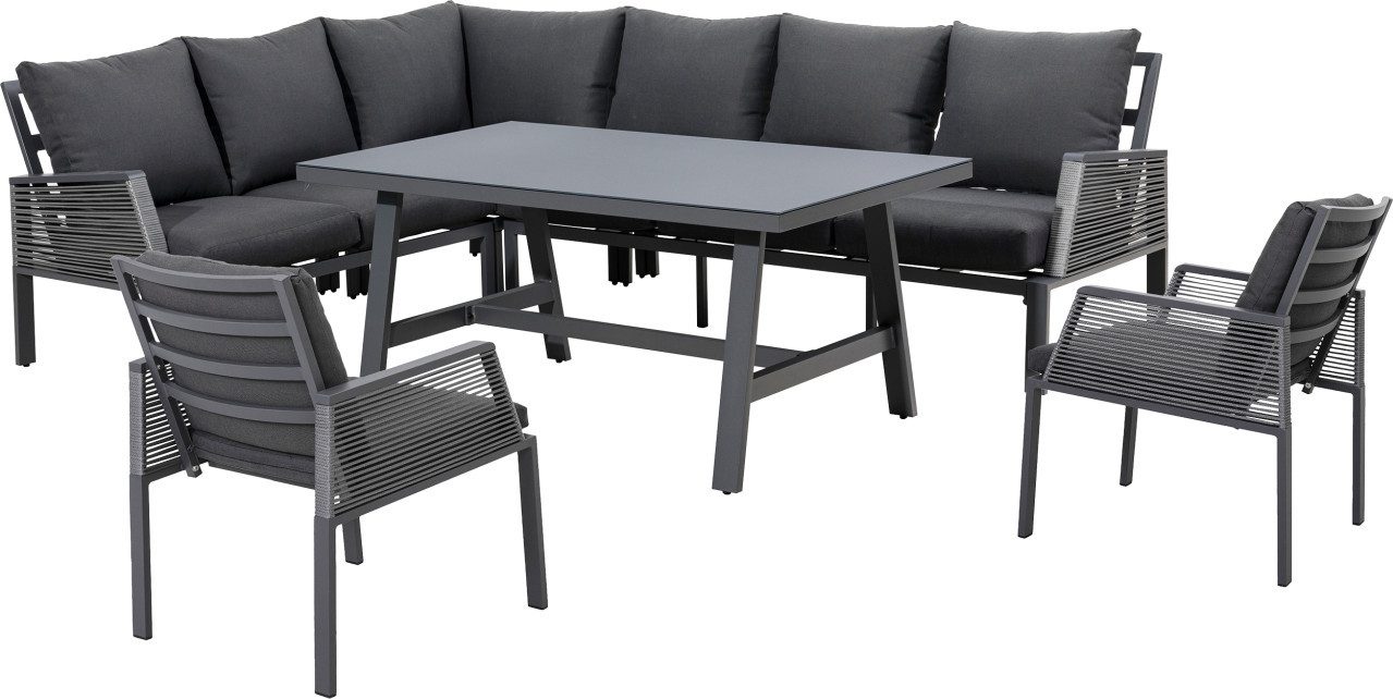 Primaster Gartenlounge-Set Primaster Gartenmöbel-Set Girona 8 günstig online kaufen