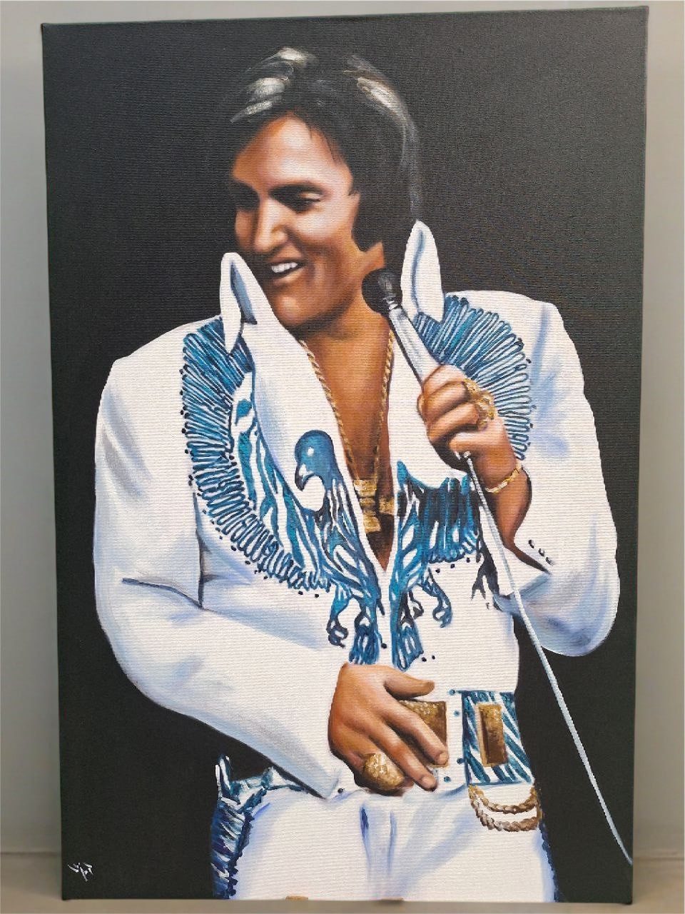 Xlmoebel Gemälde Handgemaltes Ölbild auf Premium-Leinwand Sofort, Leinwand, Hergestellt in Europa