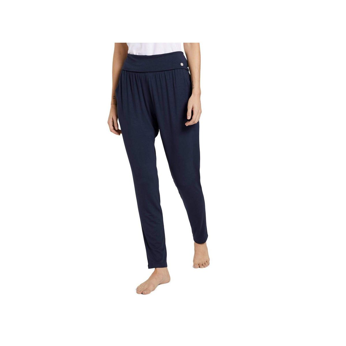 TOM TAILOR CECEBA Leggings blau regular (1-tlg) | Schlafhosen