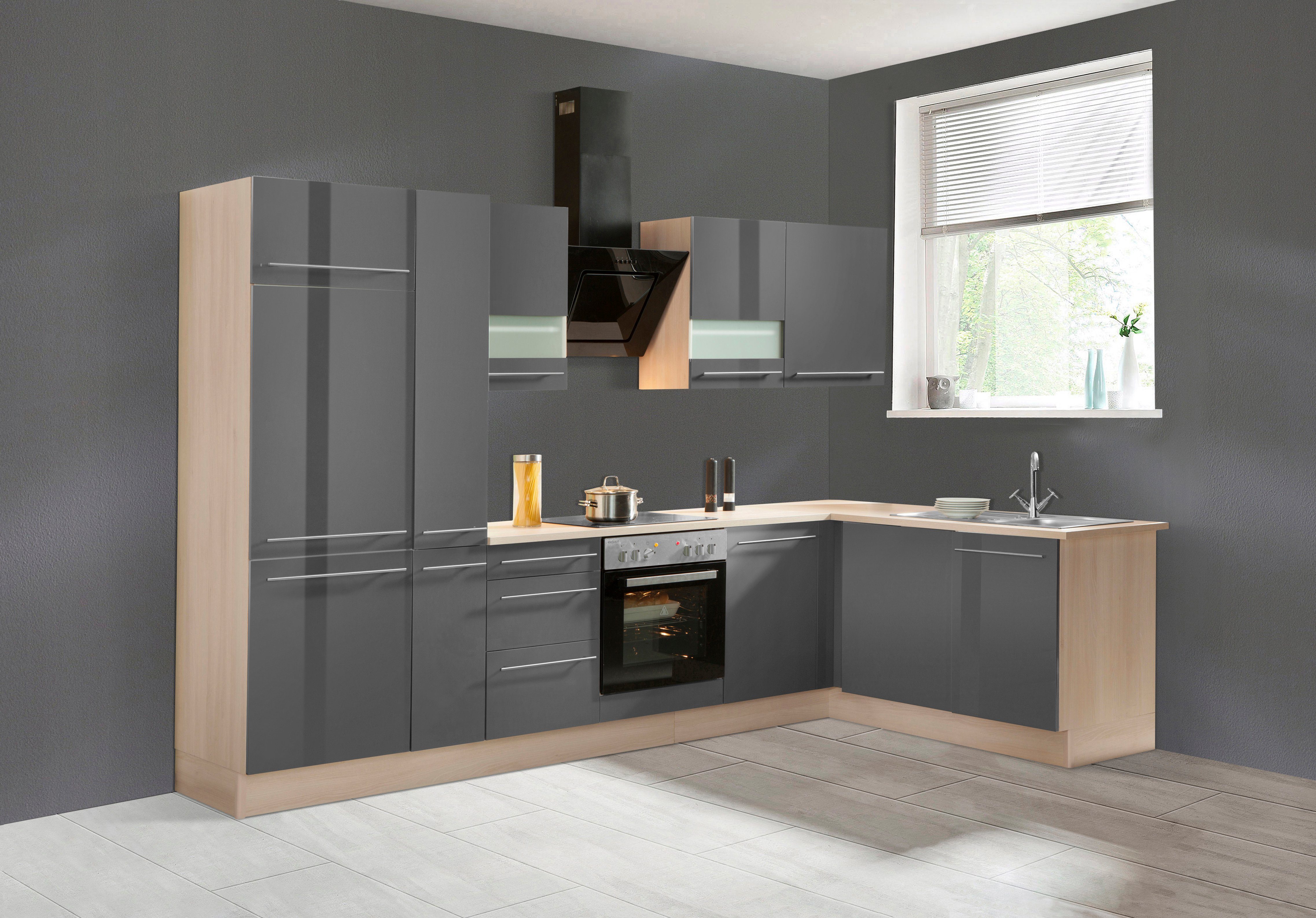 OPTIFIT Winkelküche "Bern" Stellbreite 315x175 cm,wahlweise mit E-Geräten,h günstig online kaufen