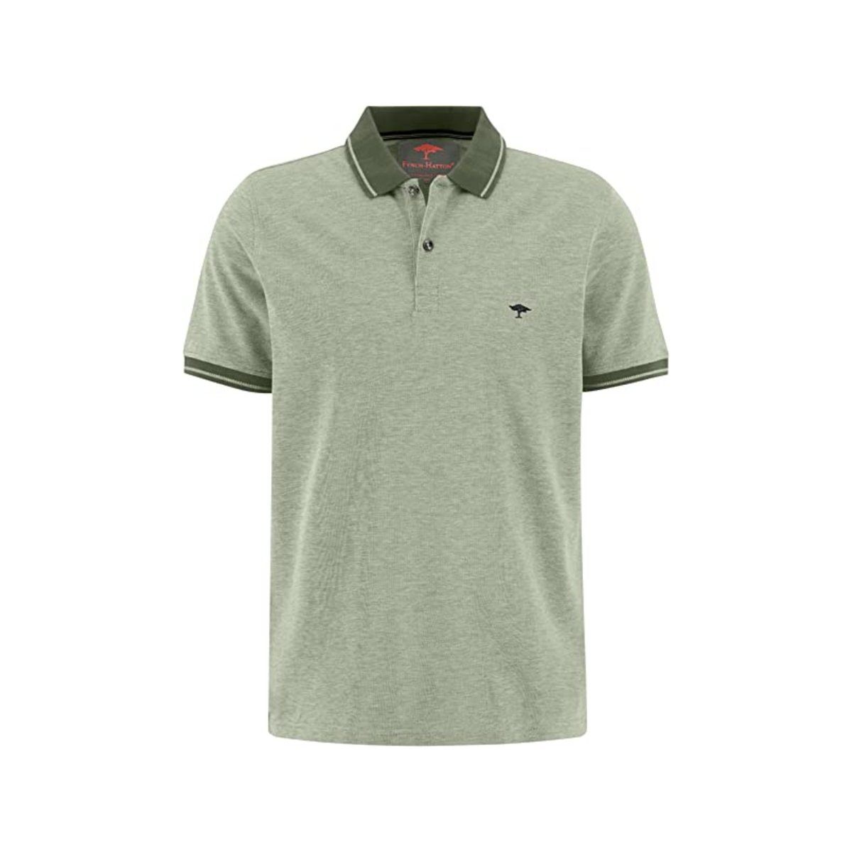 FYNCH-HATTON Poloshirt olive regular fit (1-tlg) Dusty Olive