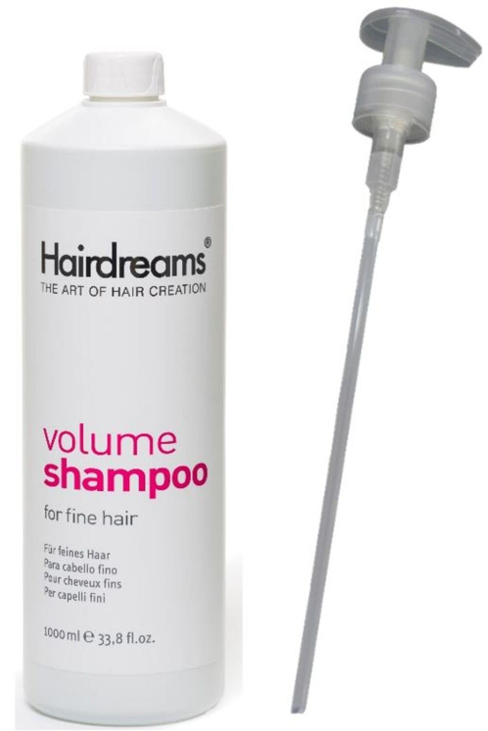 Hairdreams Haarshampoo Volumenshampoo, 1-tlg., für feinems Haar mit Echthaarverlängerungen