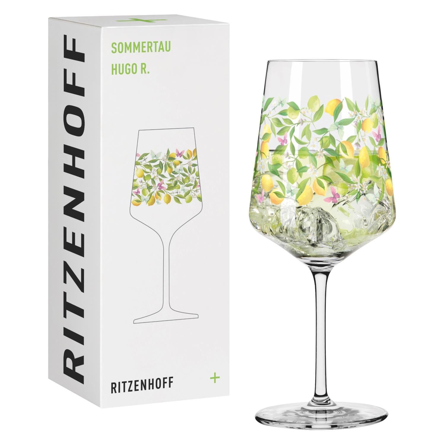 Ritzenhoff Aperitifglas SOMMERTAU, Glas, Spülmaschinengeeignet
