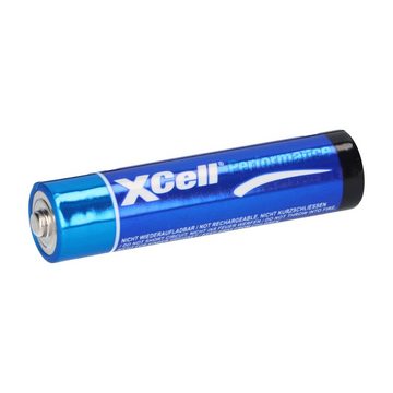 XCell 10x XCell AAA Micro Super Alkaline 1,5V Batterie Batterie