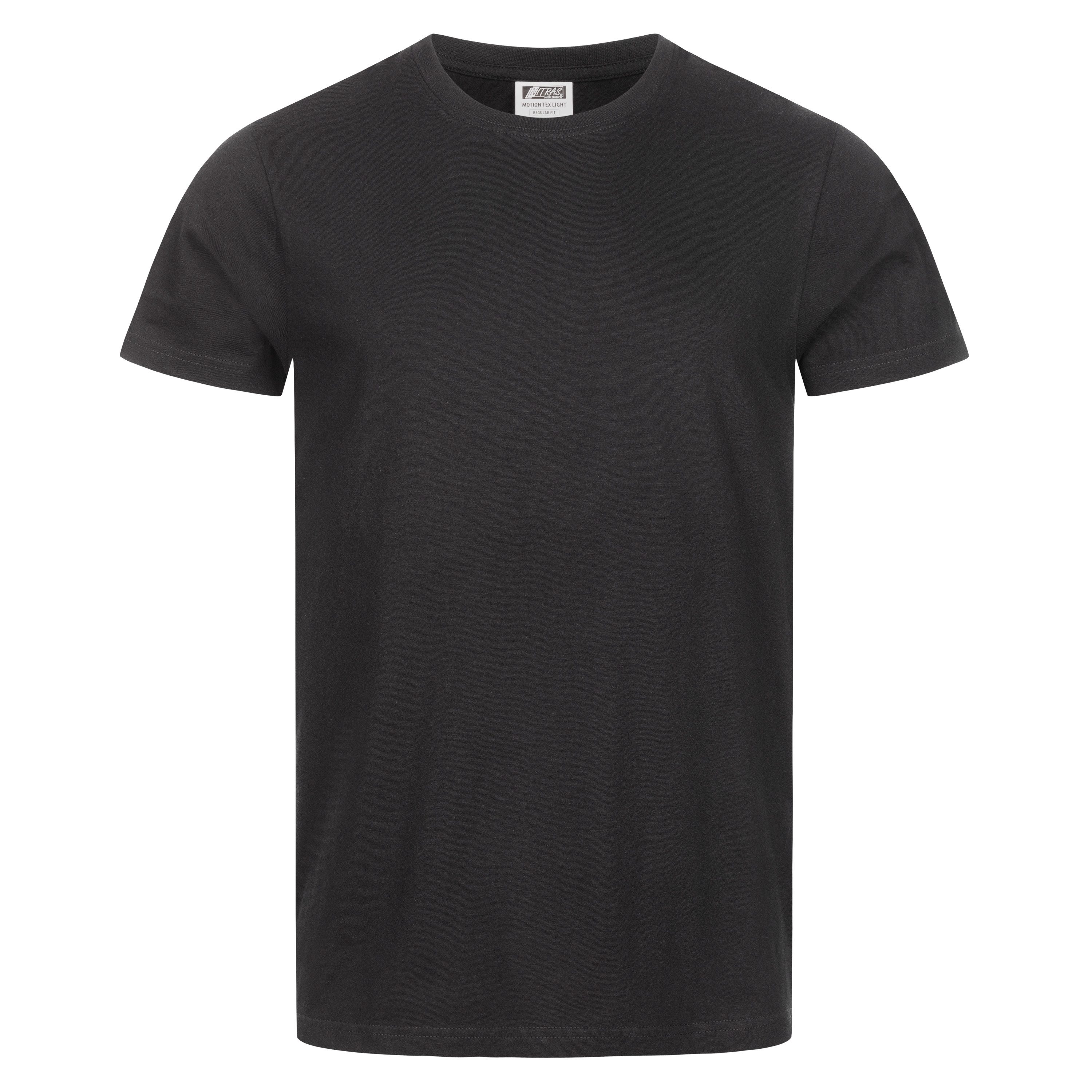 Nitras T-Shirt Motion TEX Light Arbeitsshirt Herren Kurzarm-T-Shirt 100% Baumwolle