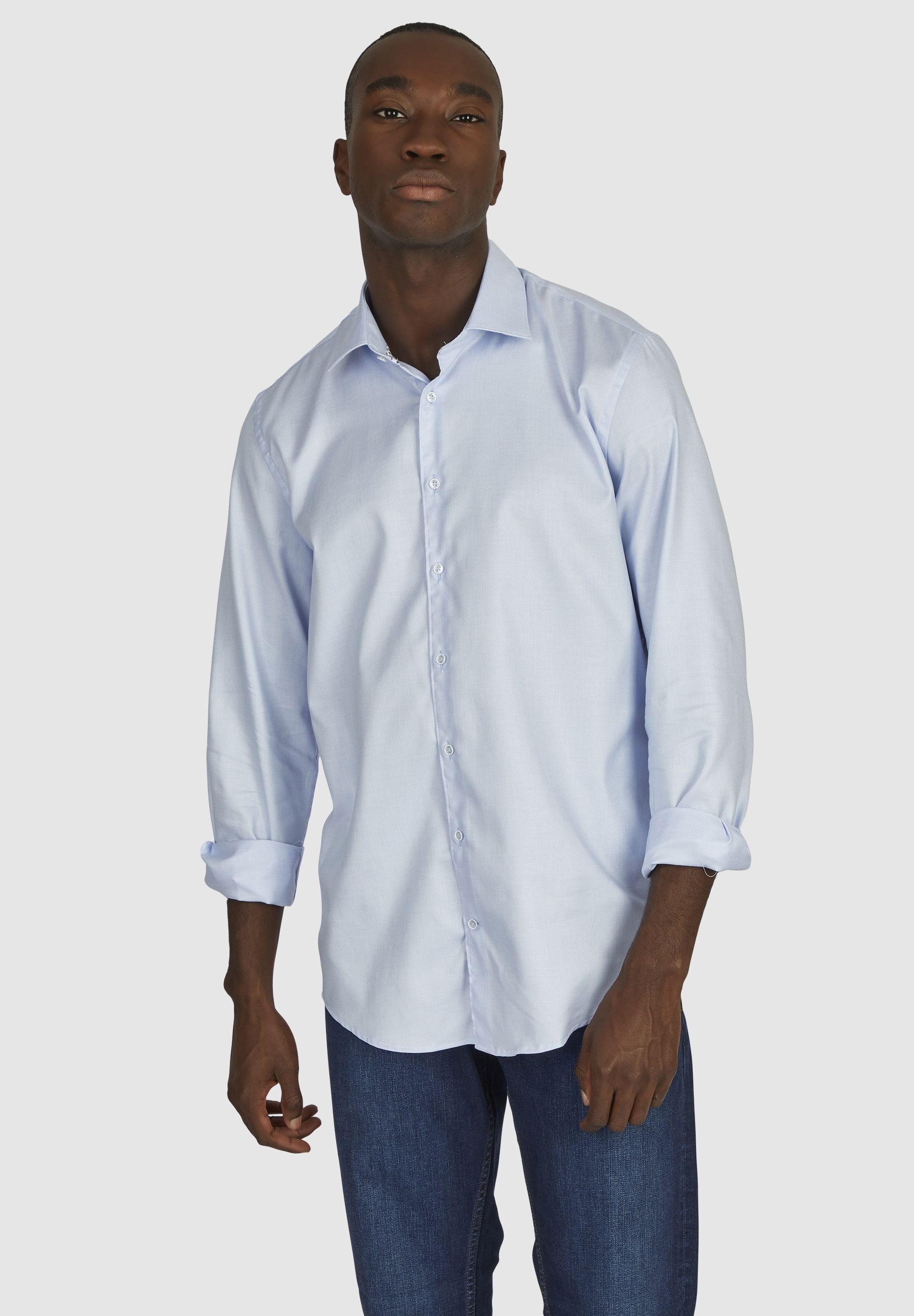 HECHTER PARIS Businesshemd Pflege- und bügelleichtes Material