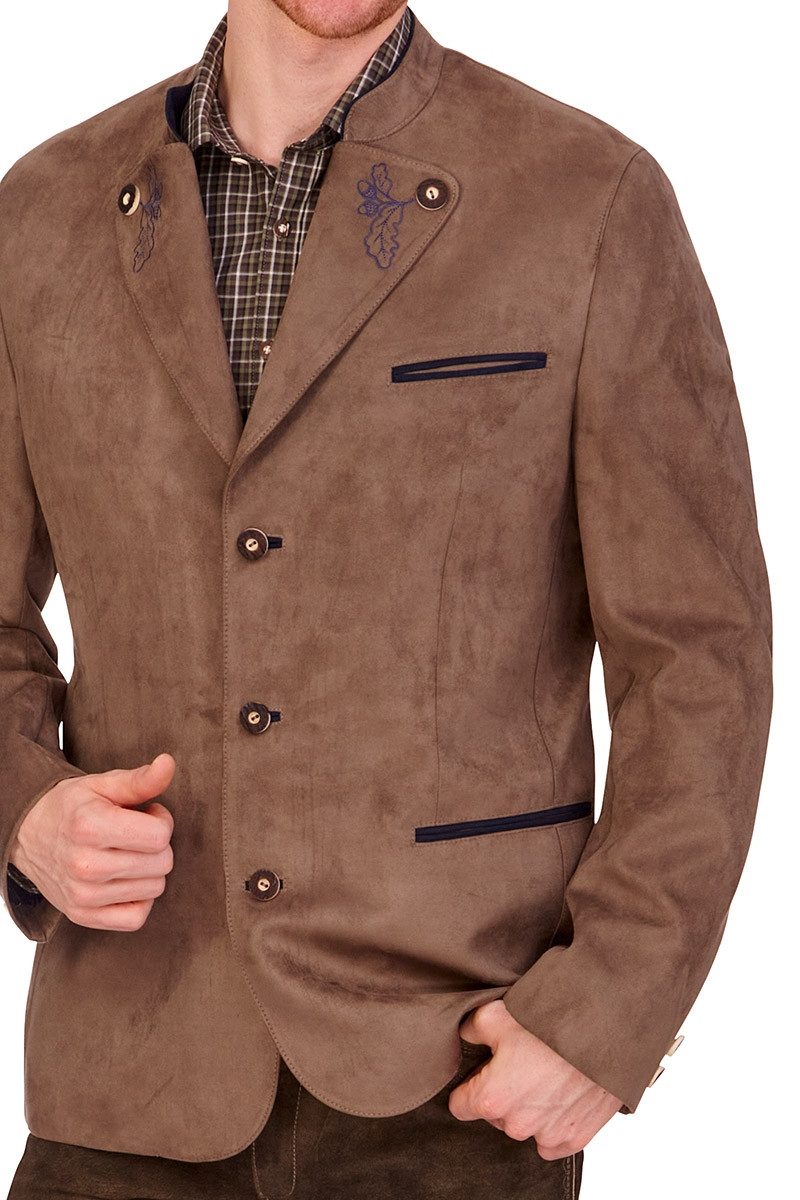 Gebr. Weis menswear Trachtenjanker Janker - INNSBRUCK - rehbraun/marine