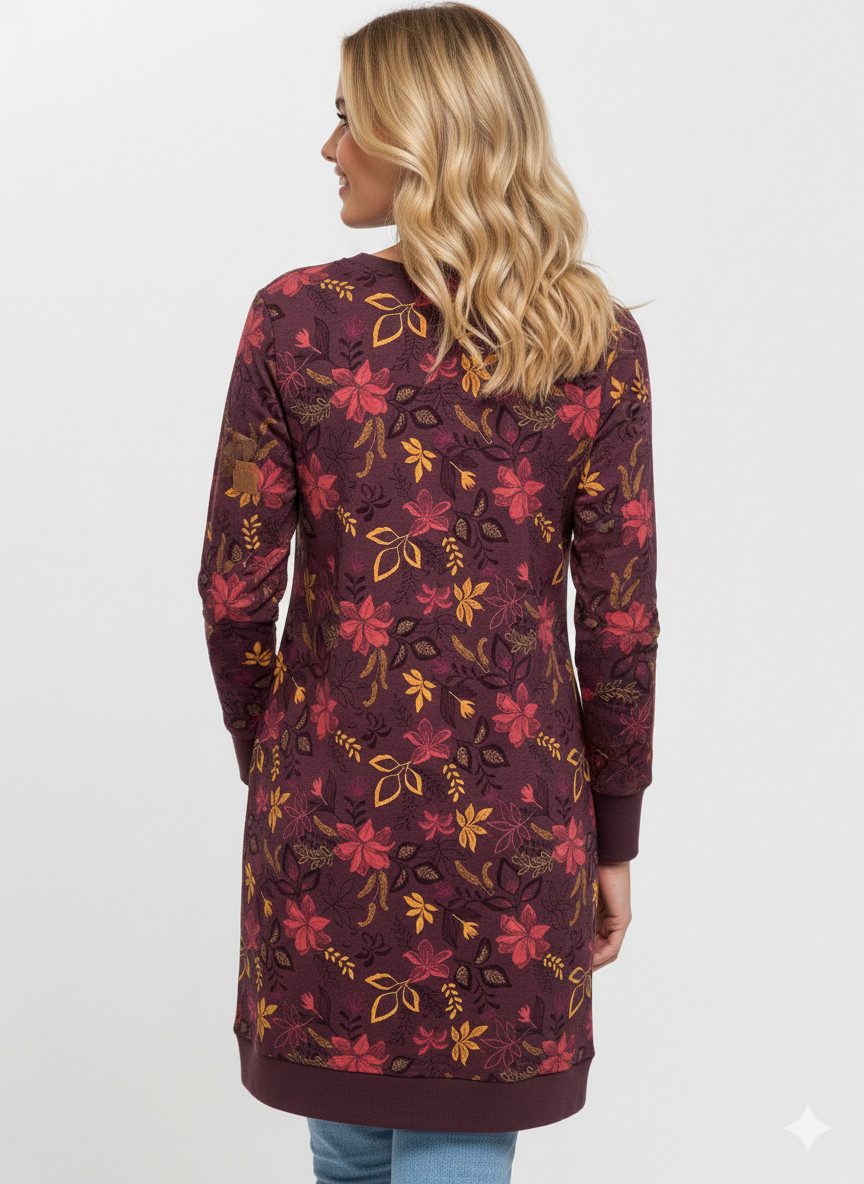 Ragwear Sweatkleid MENITA FLOWERS O günstig online kaufen