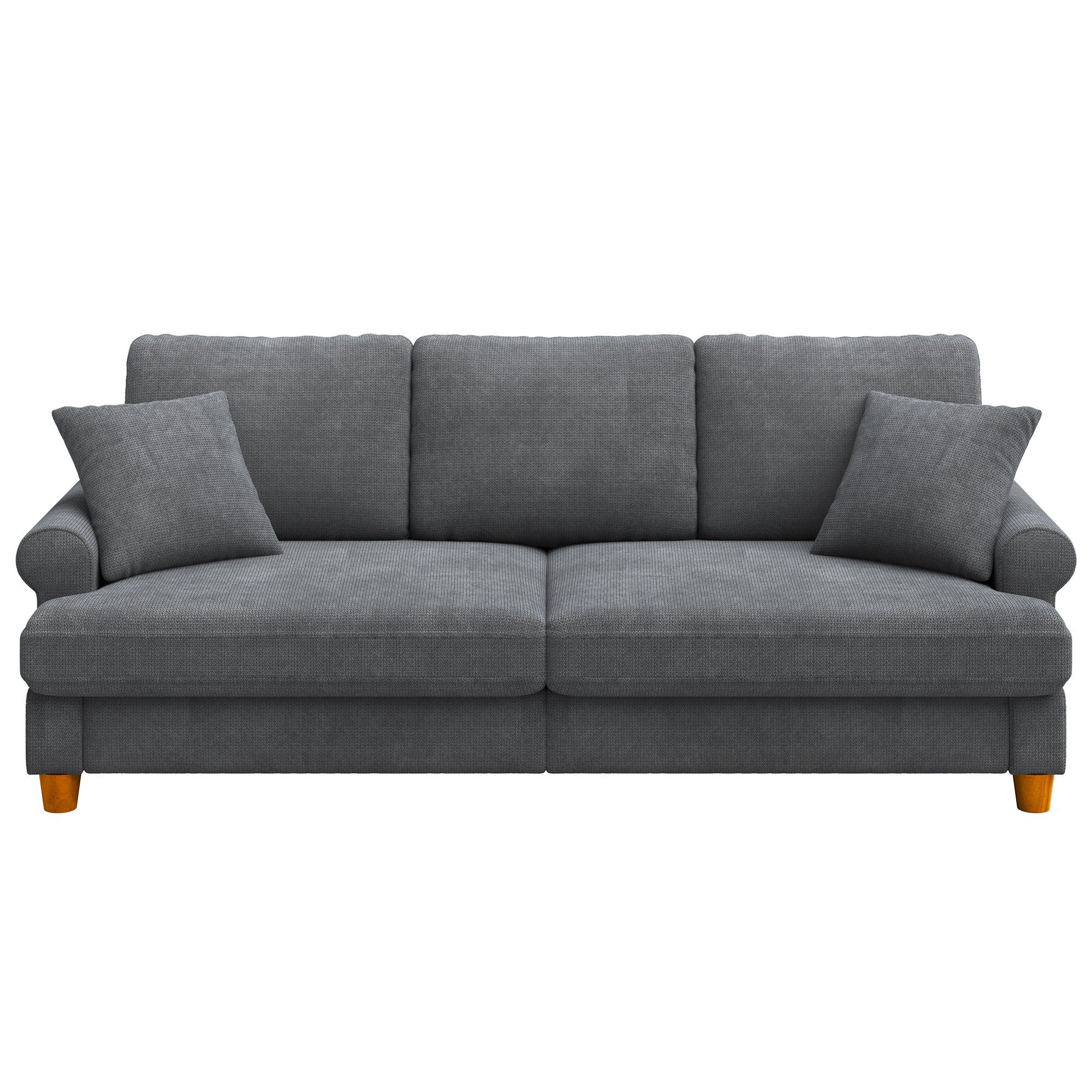 ToteBox Big-Sofa Dreisitzer Chenille Sofa 220cm günstig online kaufen