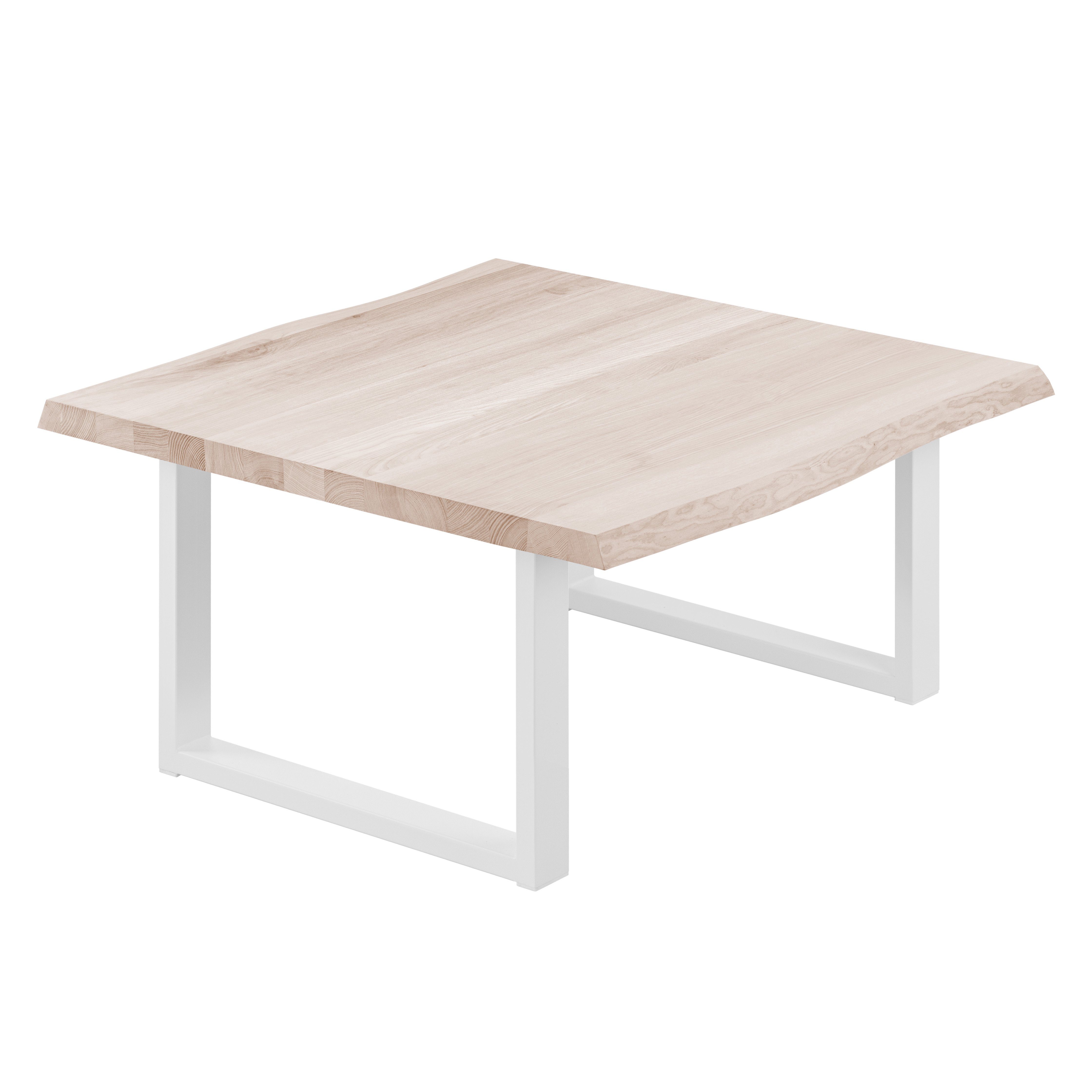 LAMO Manufaktur Baumkantentisch Loft Esstisch Massivholz günstig online kaufen