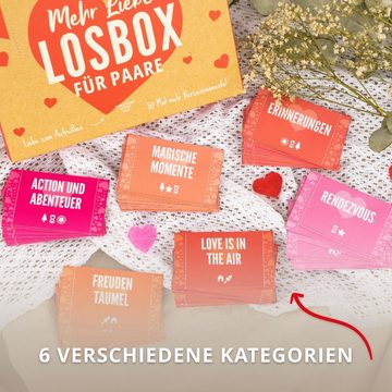 Amari Geschenkbox AMARI ® Losbox für Paare für 50 unvergessliche Momente - 50 Lose