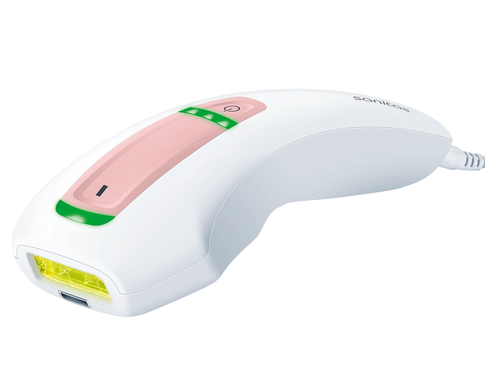 Sanitas Haarentfernungsgerät SANITAS Haarentfernungsgerät Laser dauerhafte Haarentfernung IPL 200, 200.000 Lichtimpulse, IPL, dauerhafte Haarentfernung, schnelle Anwendung