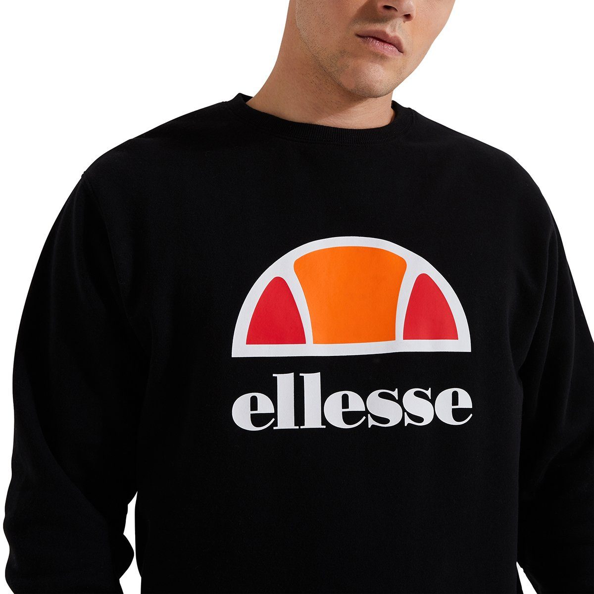 Sweater (1-tlg) Ellesse Black Perc