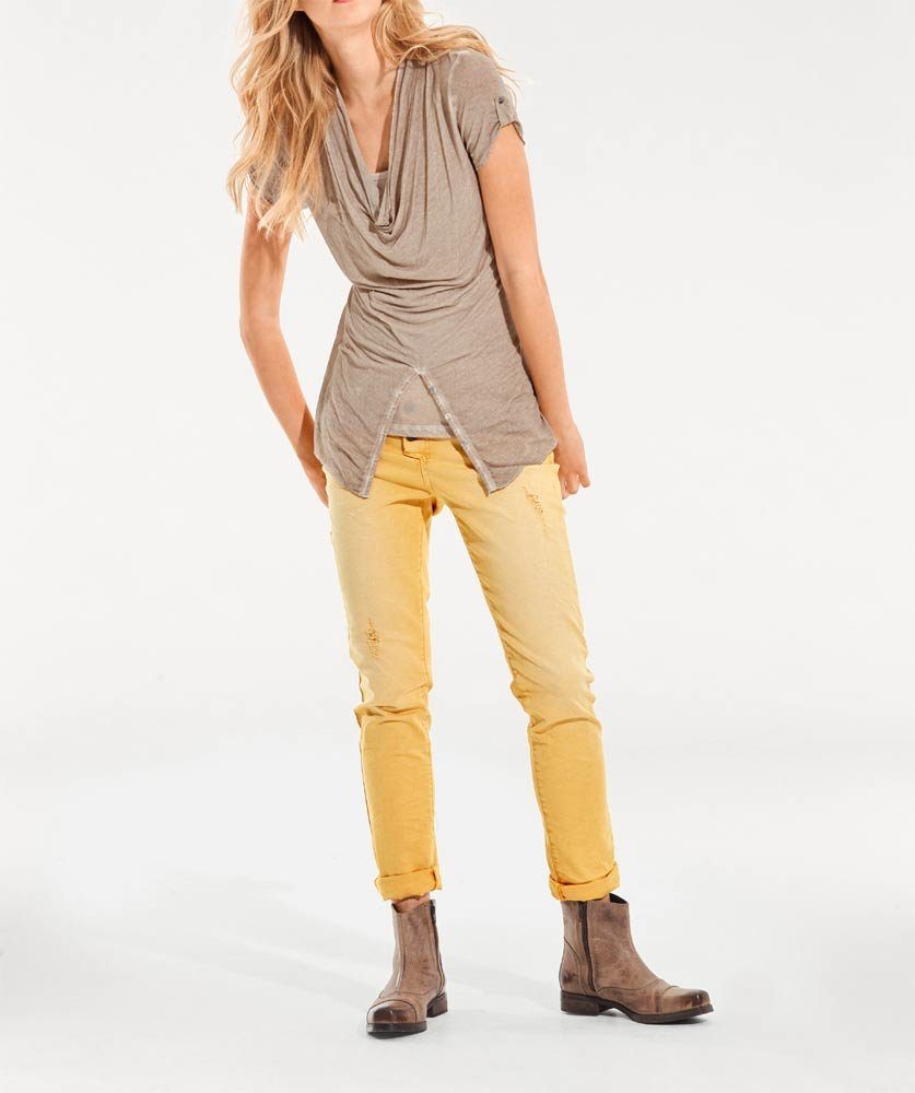 Best Connection by Heine Damen Shirt, heine sand Best - Connections Wasserfallshirt B.C.