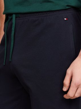 Tommy Hilfiger Underwear Pyjama SS JERSEY PJ SET DRAWSTRING (Set, 2 tlg., 2er) mit kultigem Logoschriftzug auf der Brust