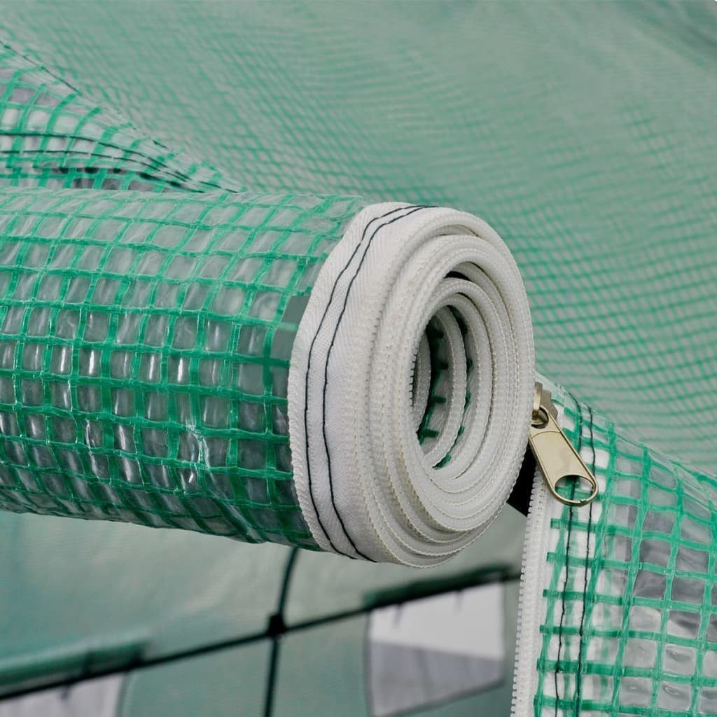 vidaXL Gewächshaus Polytunnel Gewächsh...