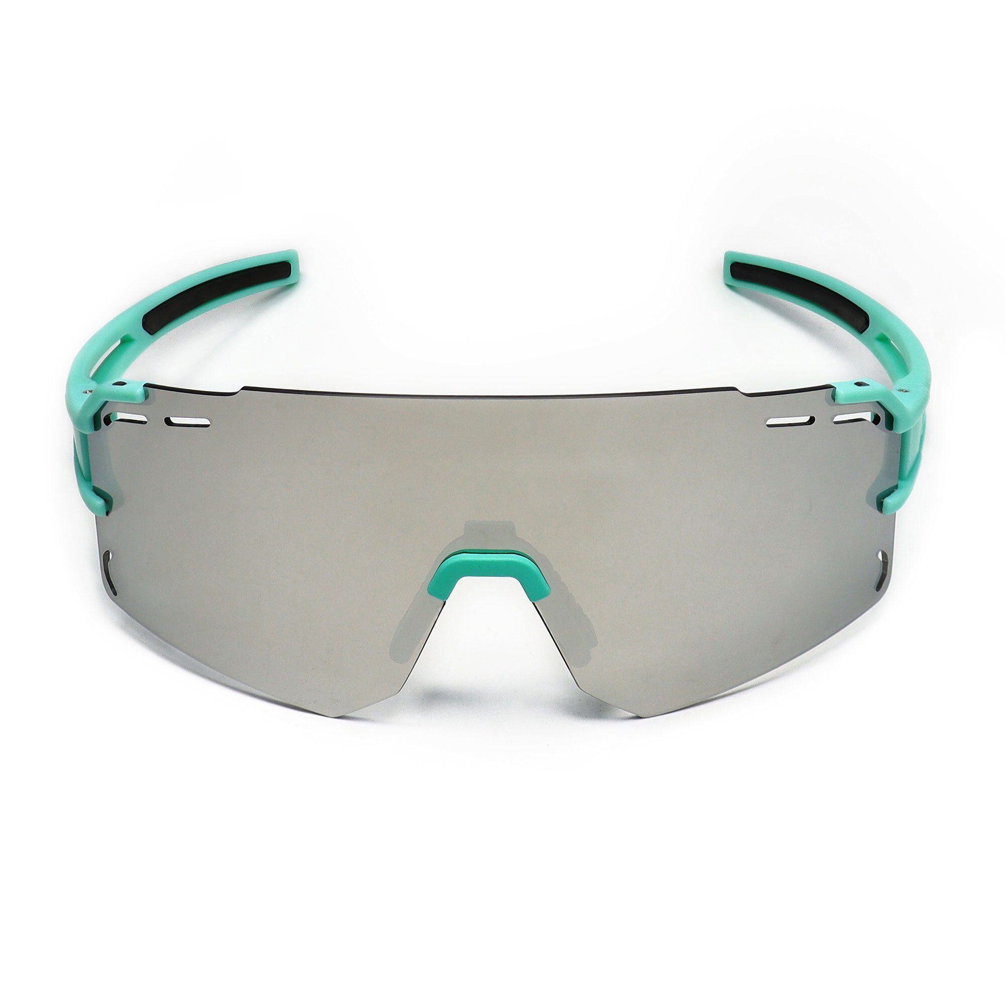 YEAZ Sportbrille SUNCRUISE Sport-Sonnenbrille Grün, Sport-Sonnenbrille