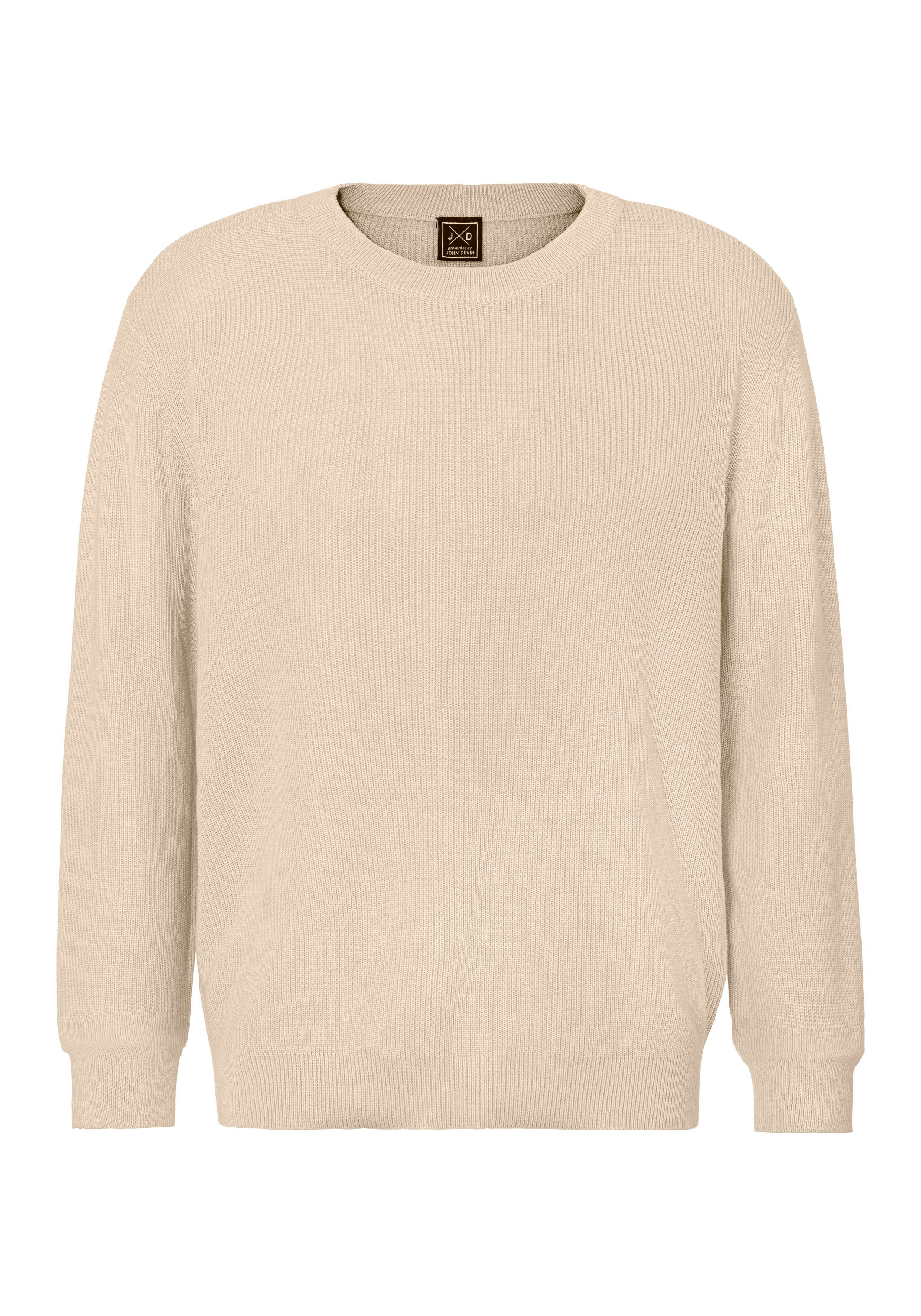 John Devin Strickpullover Pullover in modischen Farben aus Baumwollmischung. Reduzierter Preis € 34,99. Unverbindliche Preisempfehlung € 39,99, (€ 34,99 pro 1 Stk)