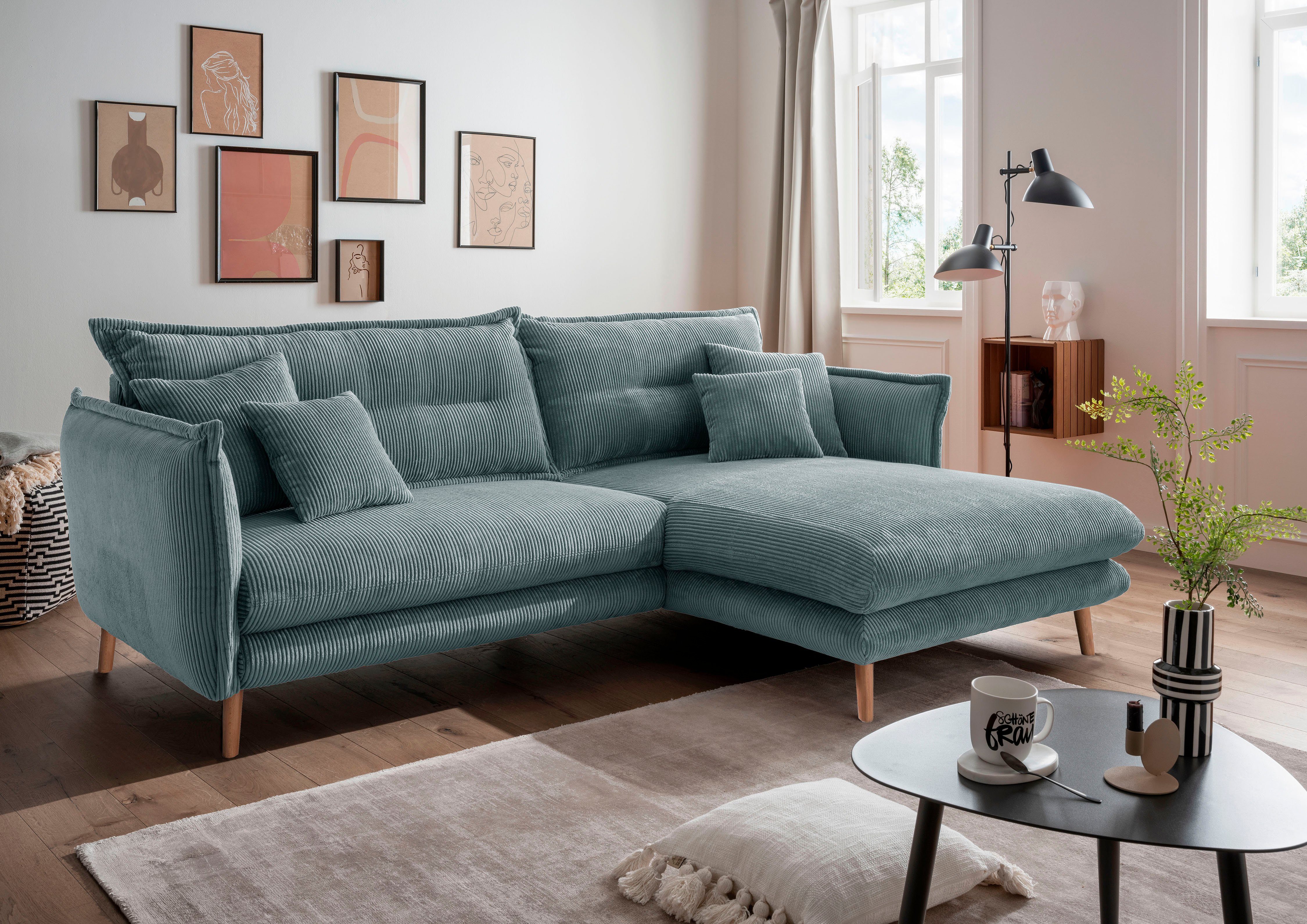 INOSIGN Ecksofa Lazio modern und bequem, günstig online kaufen