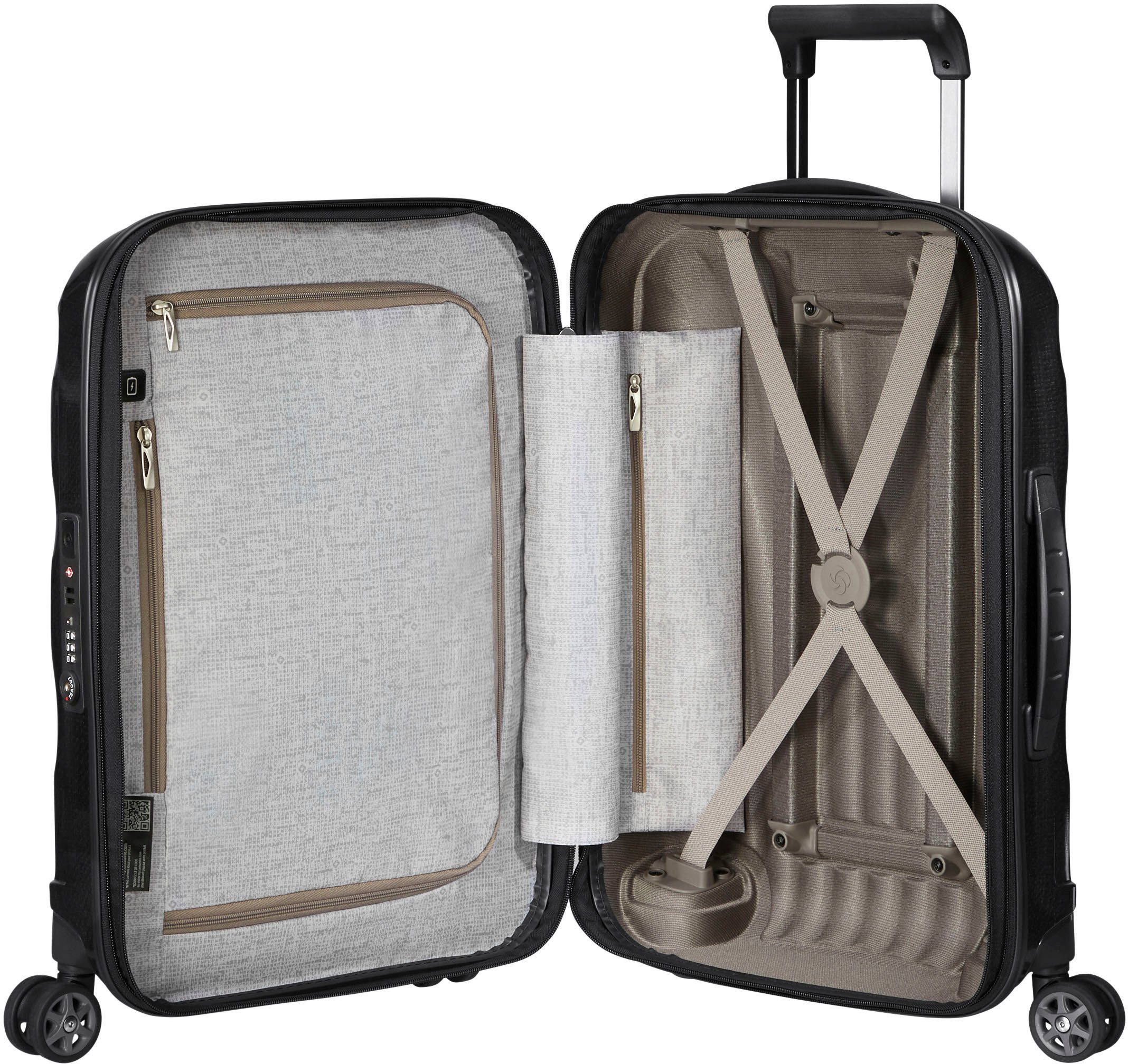 Samsonite Hartschalen-Trolley C-LITE 55 EXP, verschiedene Farben, 4 Rollen, günstig online kaufen