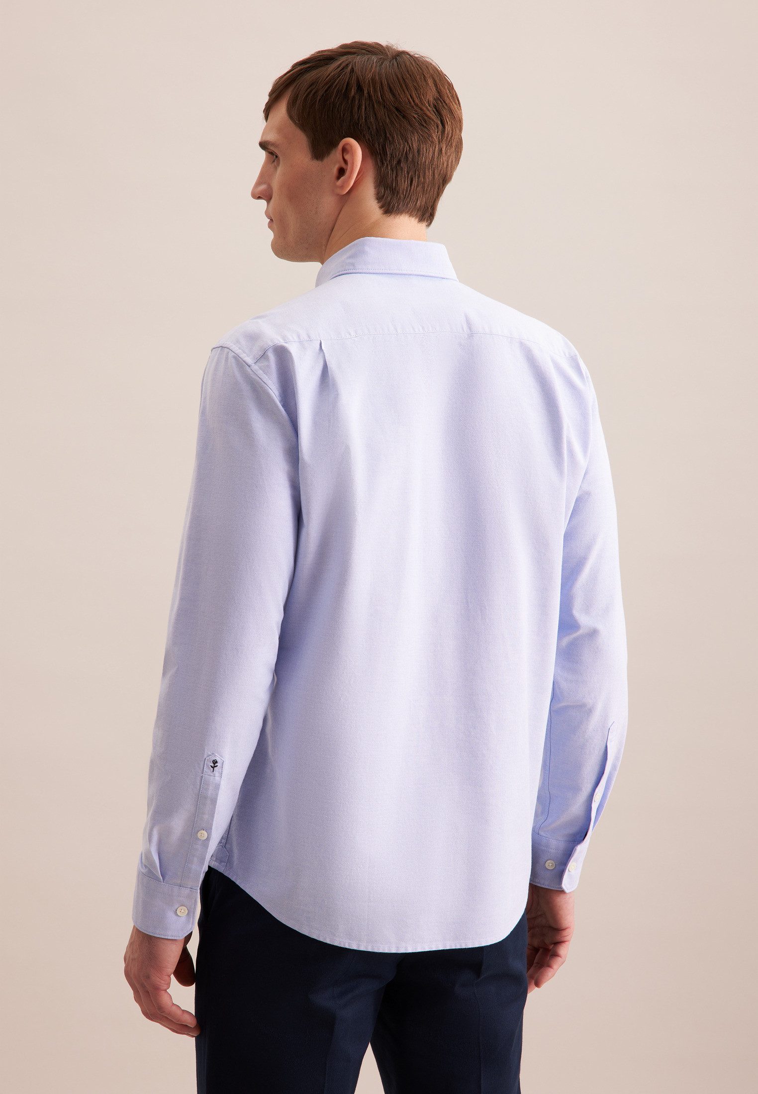 seidensticker Businesshemd Regular 1/1 Button-Down-Kragen Uni