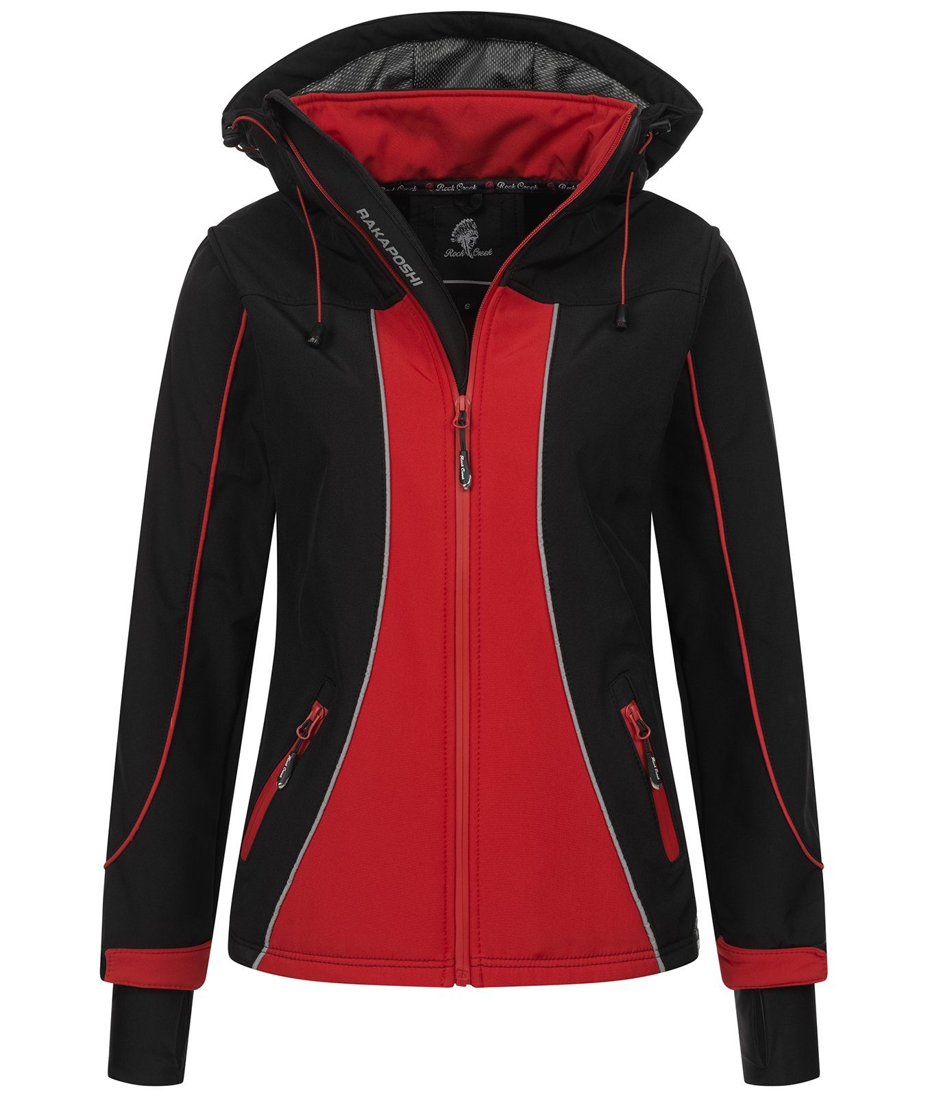 Rock Creek Softshelljacke Damen Softshelljacke Wanderjacke D-482