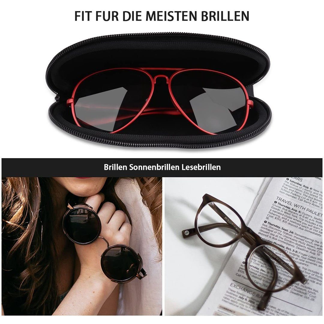 BEARSU Brillenetui »Brillenetui Neopren-Sonnenbrillentasche mit  Reißverschluss und Gürtelclip« online kaufen | OTTO