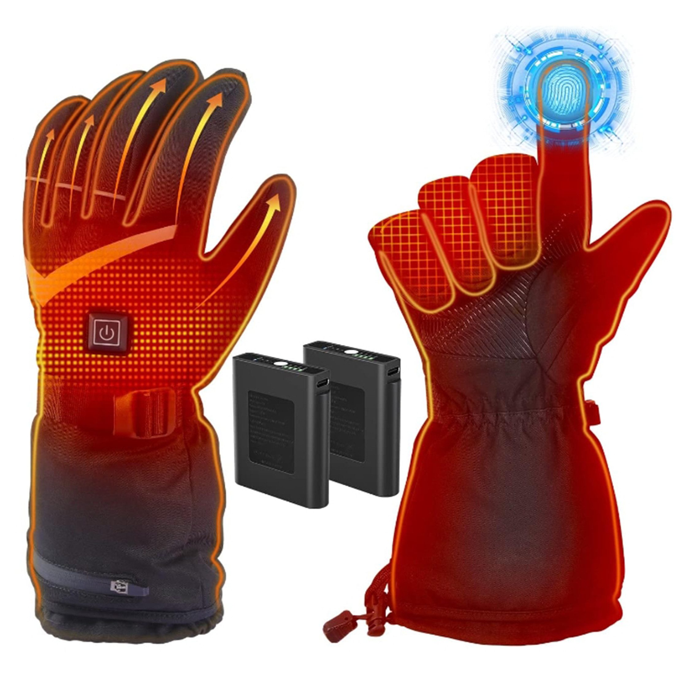 KINSI Thermohandschuhe Elektrische Handschuhe mit 3-stufiger Temperaturrege günstig online kaufen
