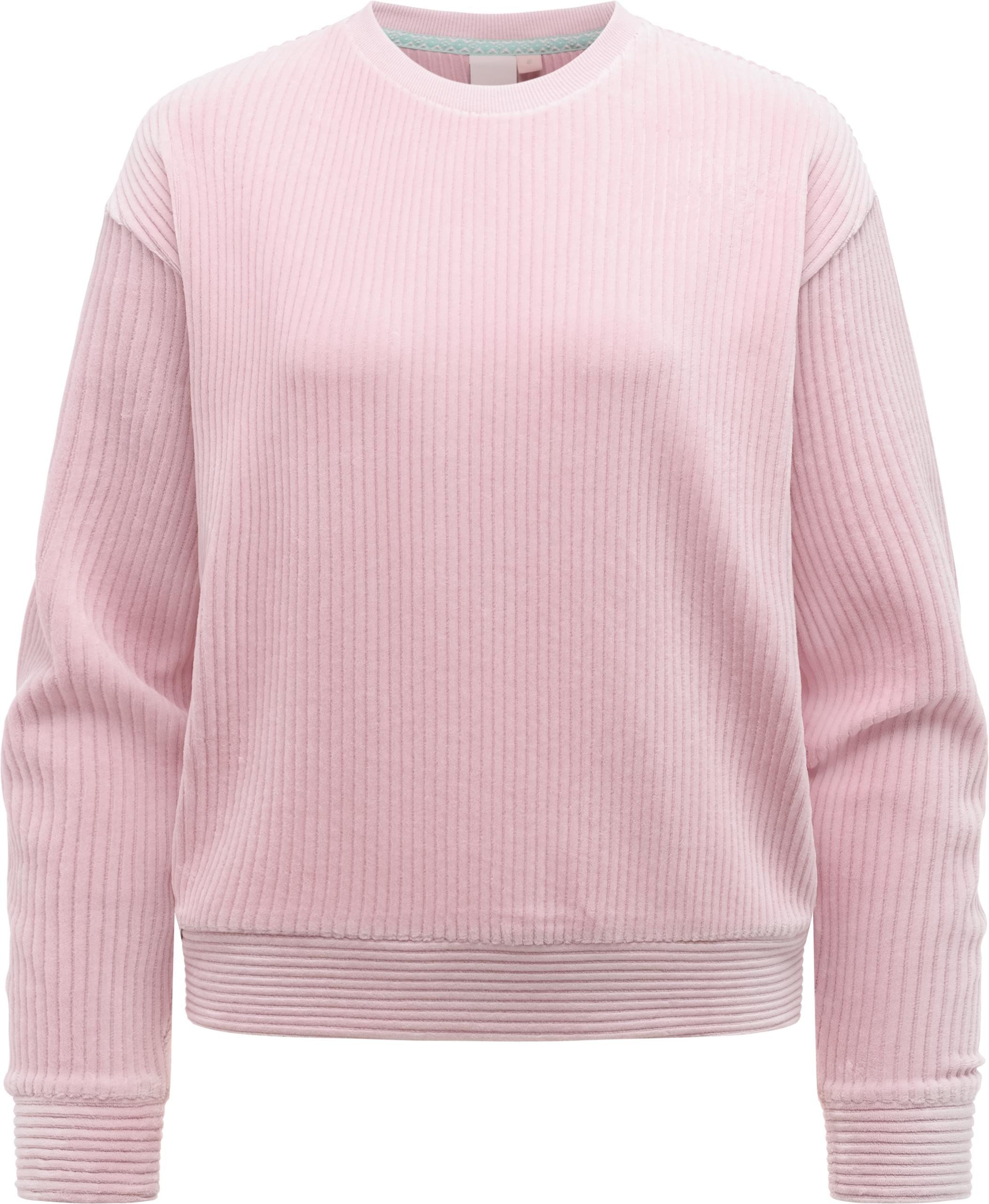 Ragwear Sweatshirt Dellani Cordy Langarm Oberteil in Kord-Optik