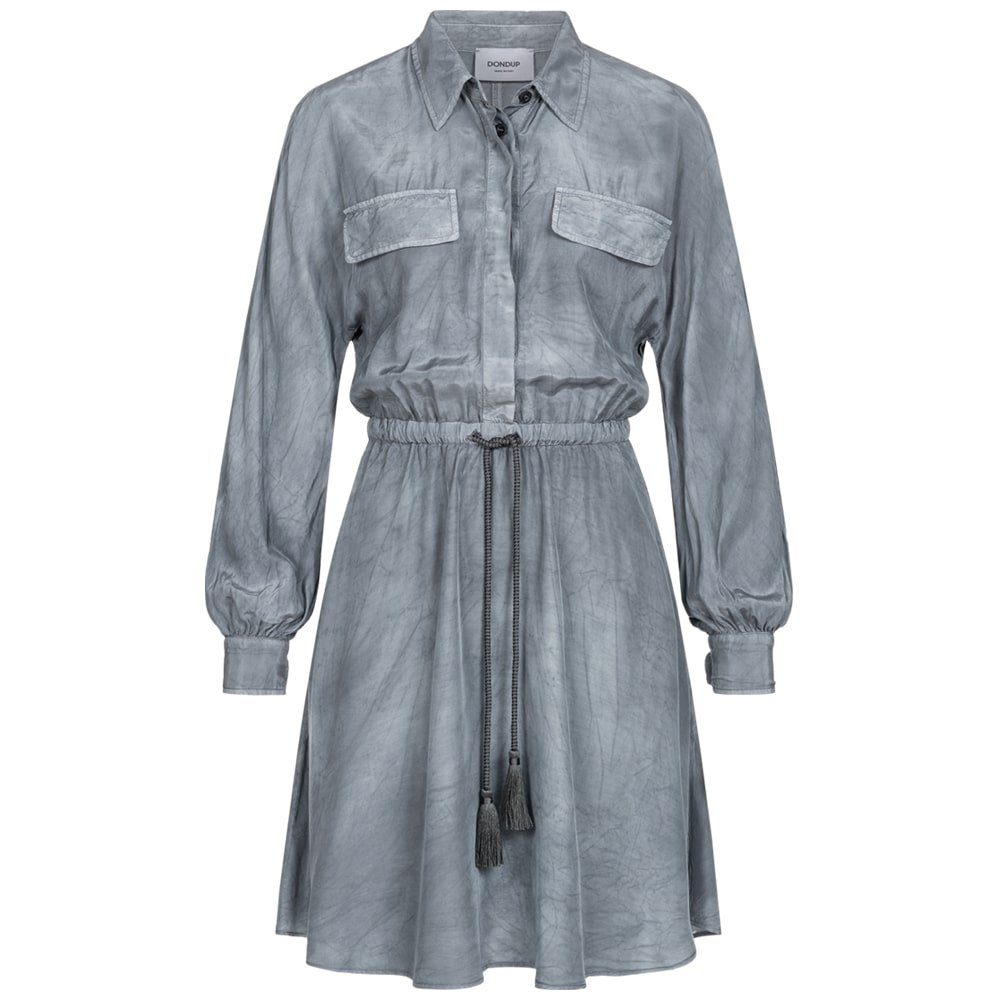 Minikleid Kleid mit Seide