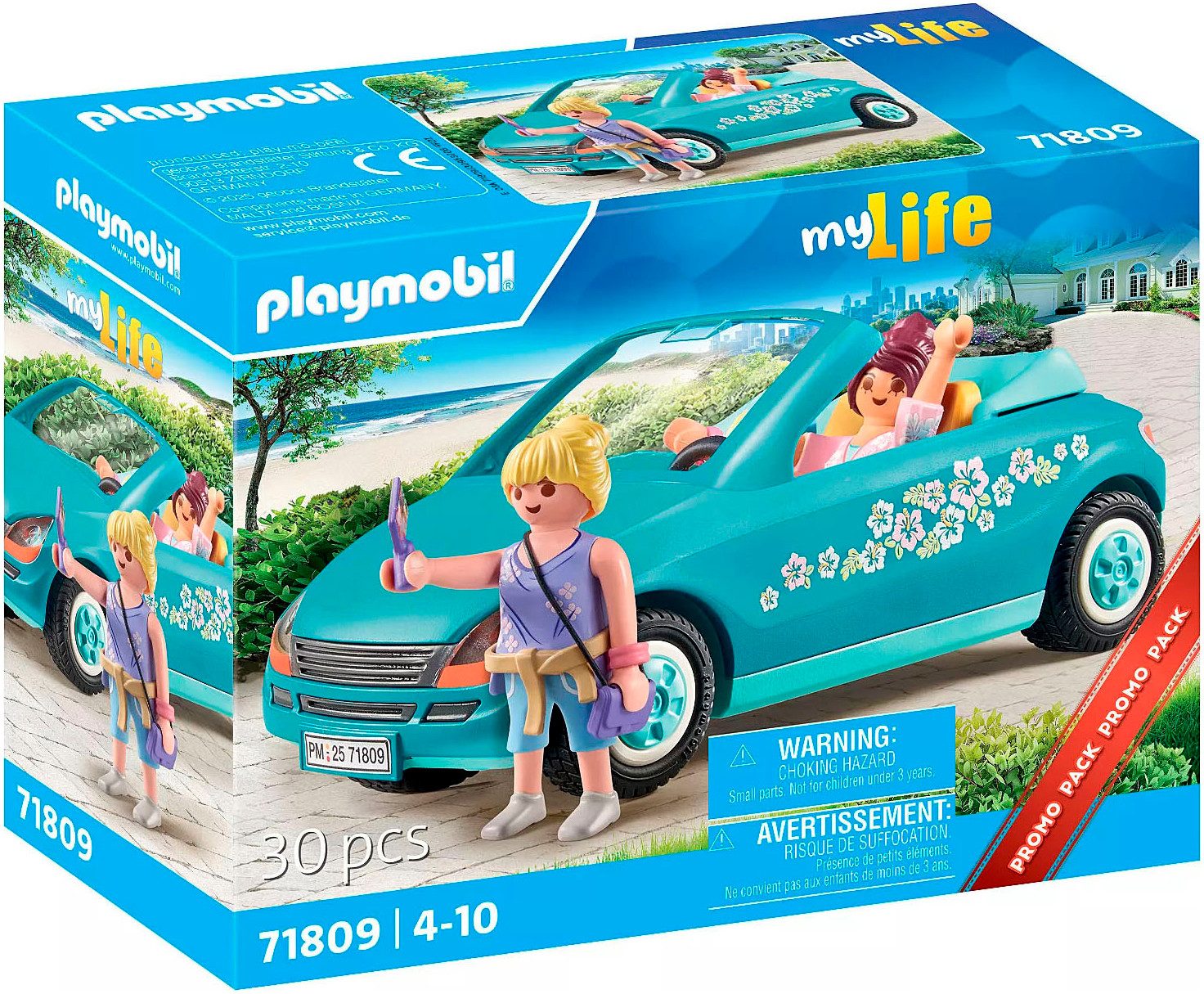 Playmobil® Cabrioausflug (71809), Playmobil My Life Konstruktions-Spielset, günstig online kaufen