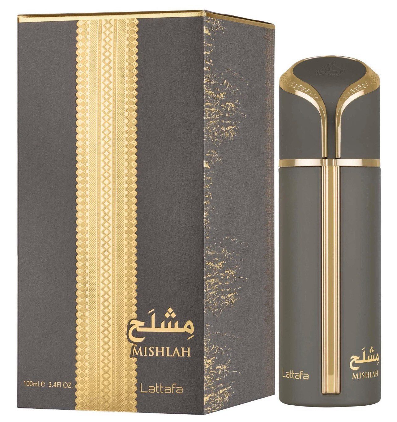 Lattafa Eau de Parfum Mishlah مِشْلَح, New Launch, Arabische Duft, 100ml, Langanhaltender Duft, Unisex-Duft