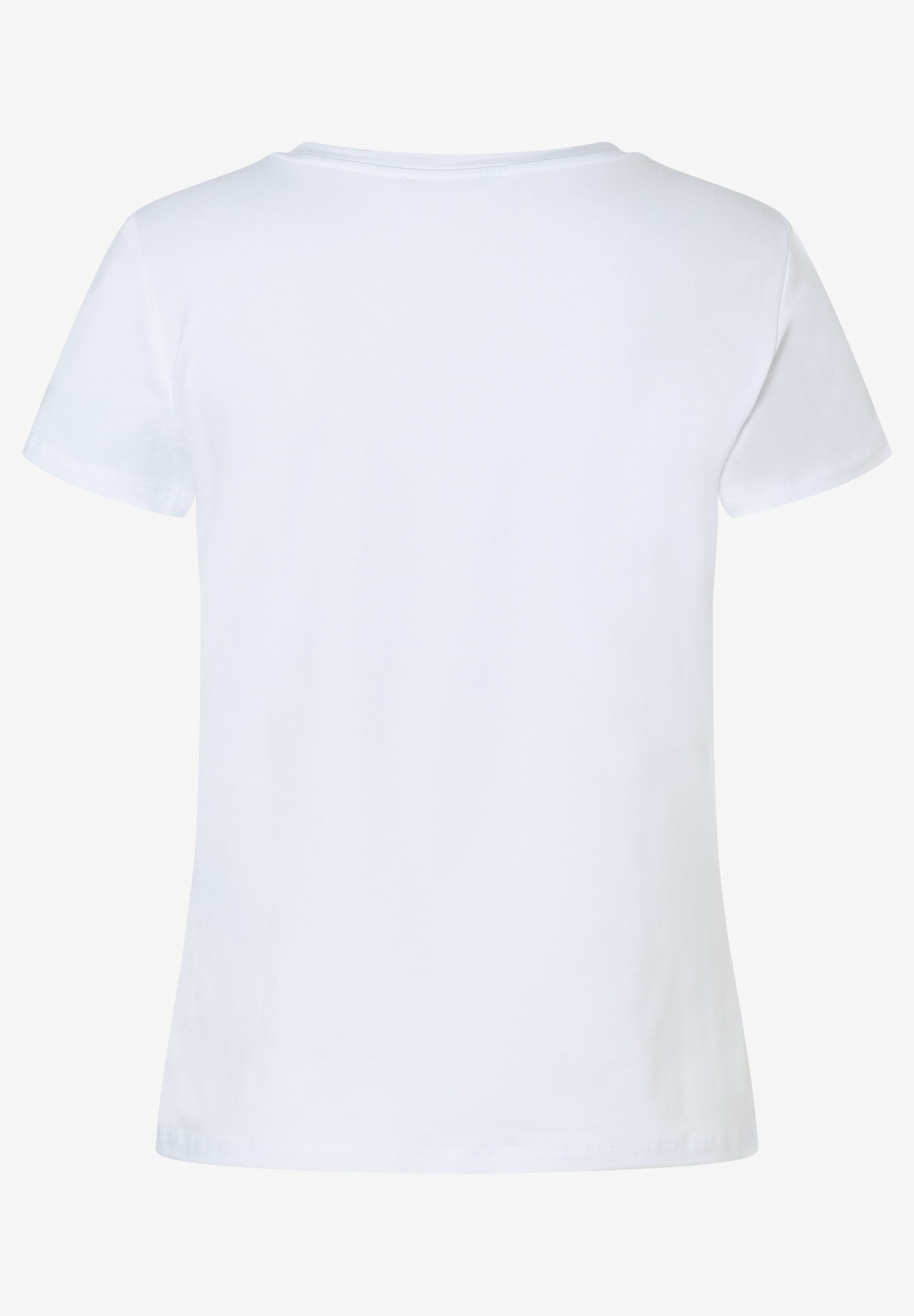 MORE&MORE Kurzarmshirt T-Shirt mit Frontprint günstig online kaufen
