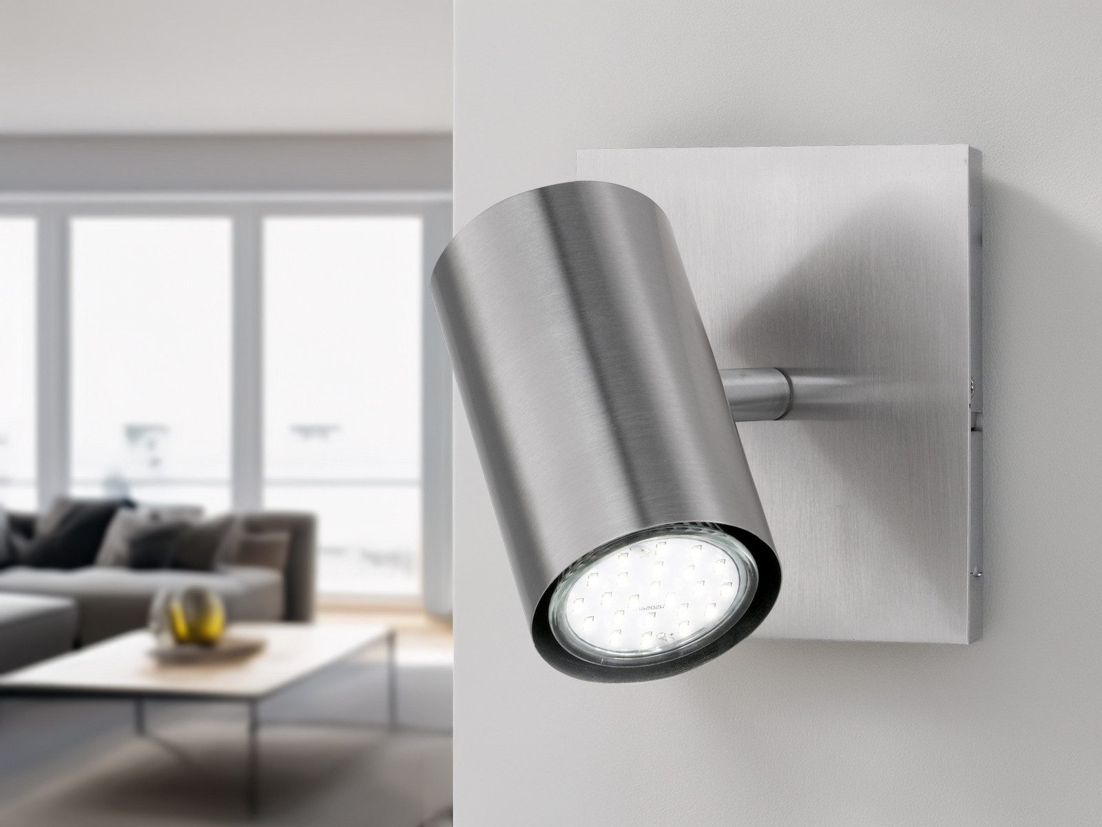 TRIO Leuchten LED Wandstrahler, Dimmfunktion, LED wechselbar, Warmweiß, inn günstig online kaufen