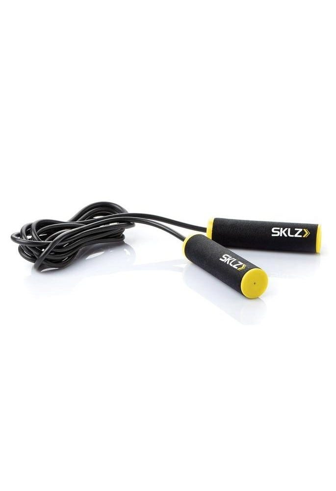 SKLZ Trainingshilfe Springseil mit weichen Griffen (3 Meter) schwarz