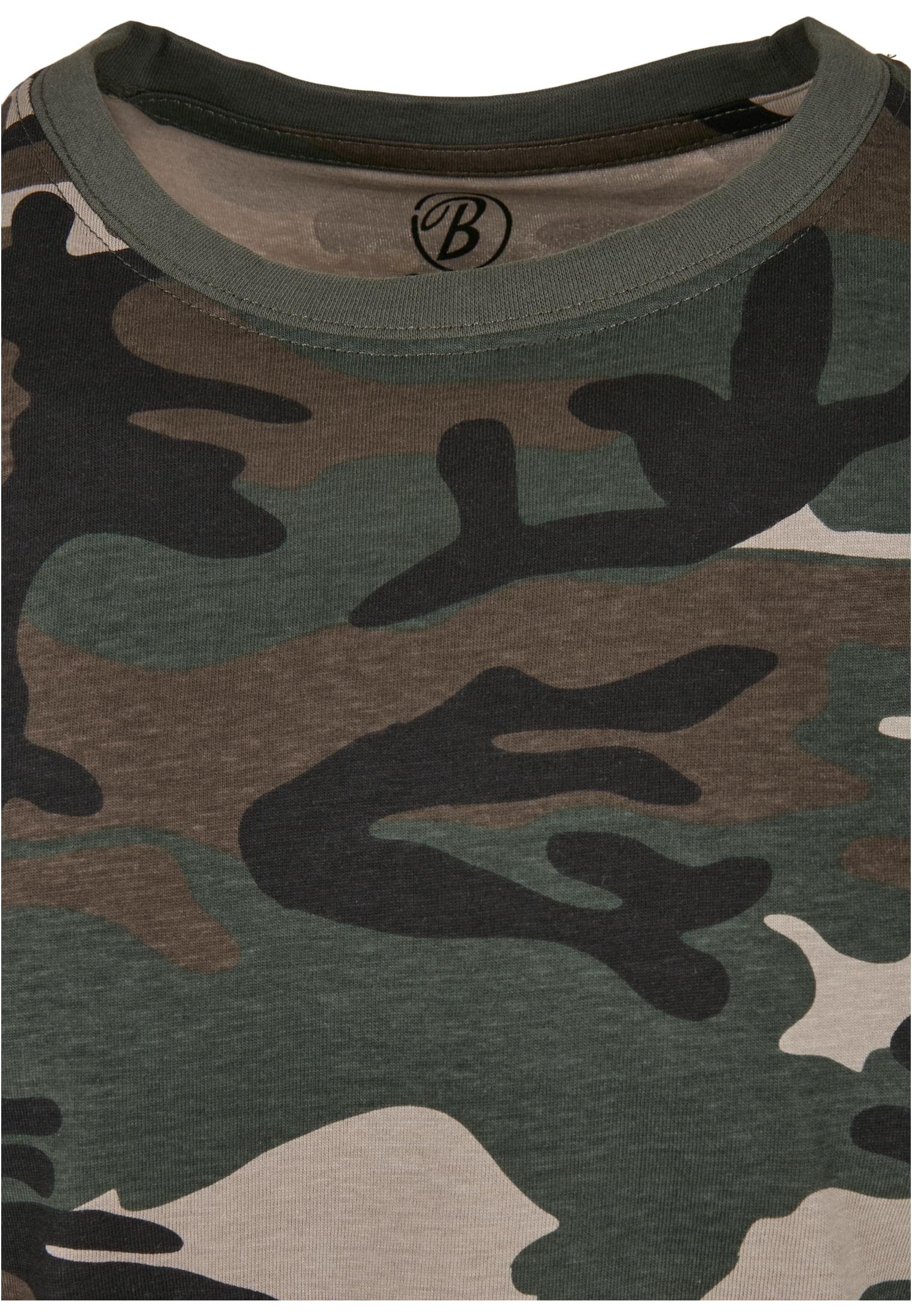 Shirt Herren Brandit woodland Kurzarmshirt (1-tlg) Brandit Premium